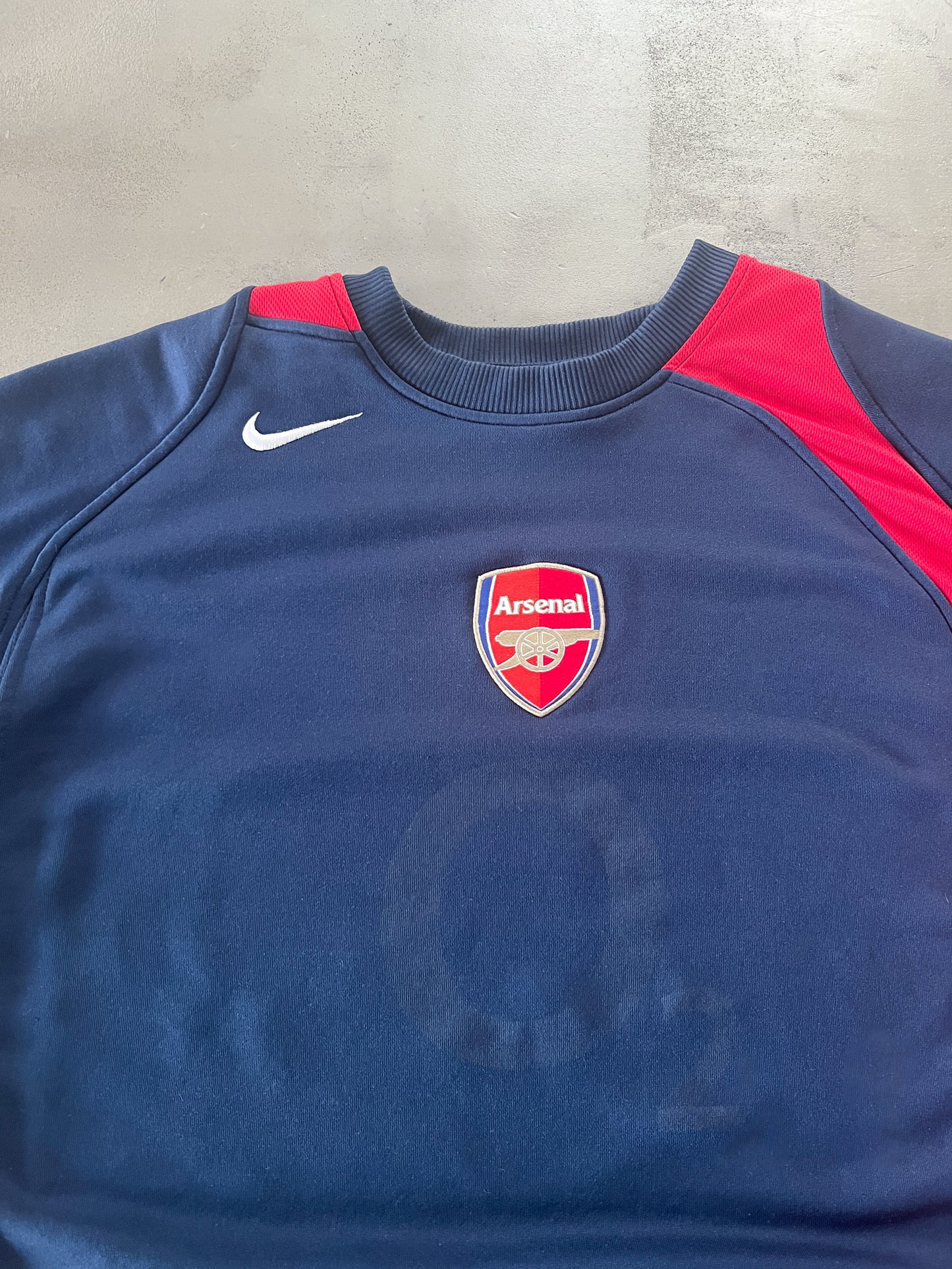 NAVY FC ARSENAL NIKE SWEATER - 2000S - L