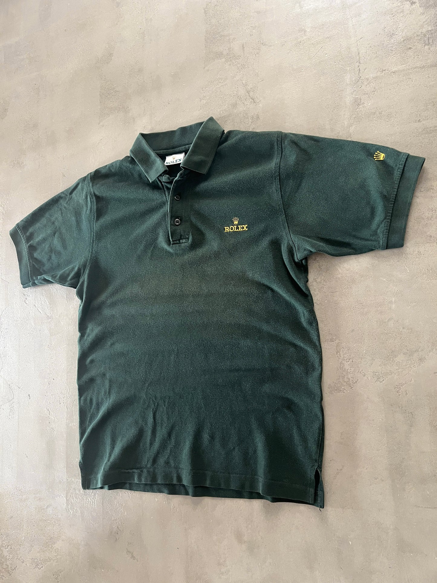 FOREST GREEN ROLEX POLO - 2000S - M/S