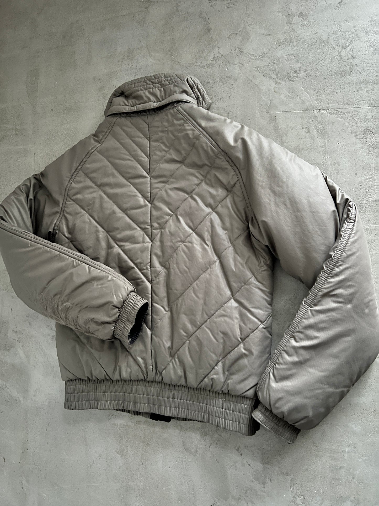 MOCHA NIKE PUFFER - 2000S - WOMENS S