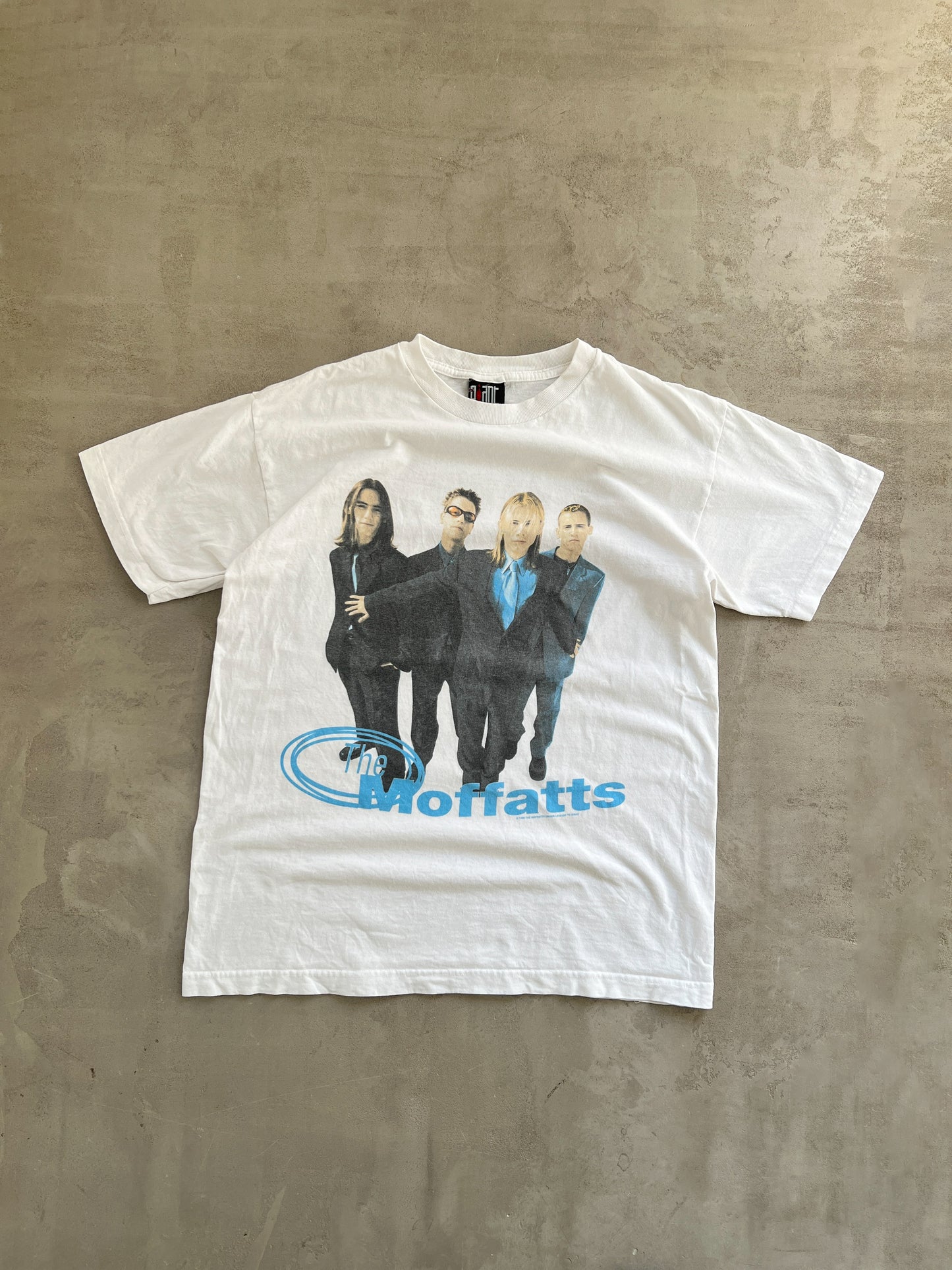 WHITE BAND TEE - 1990S - XL/L