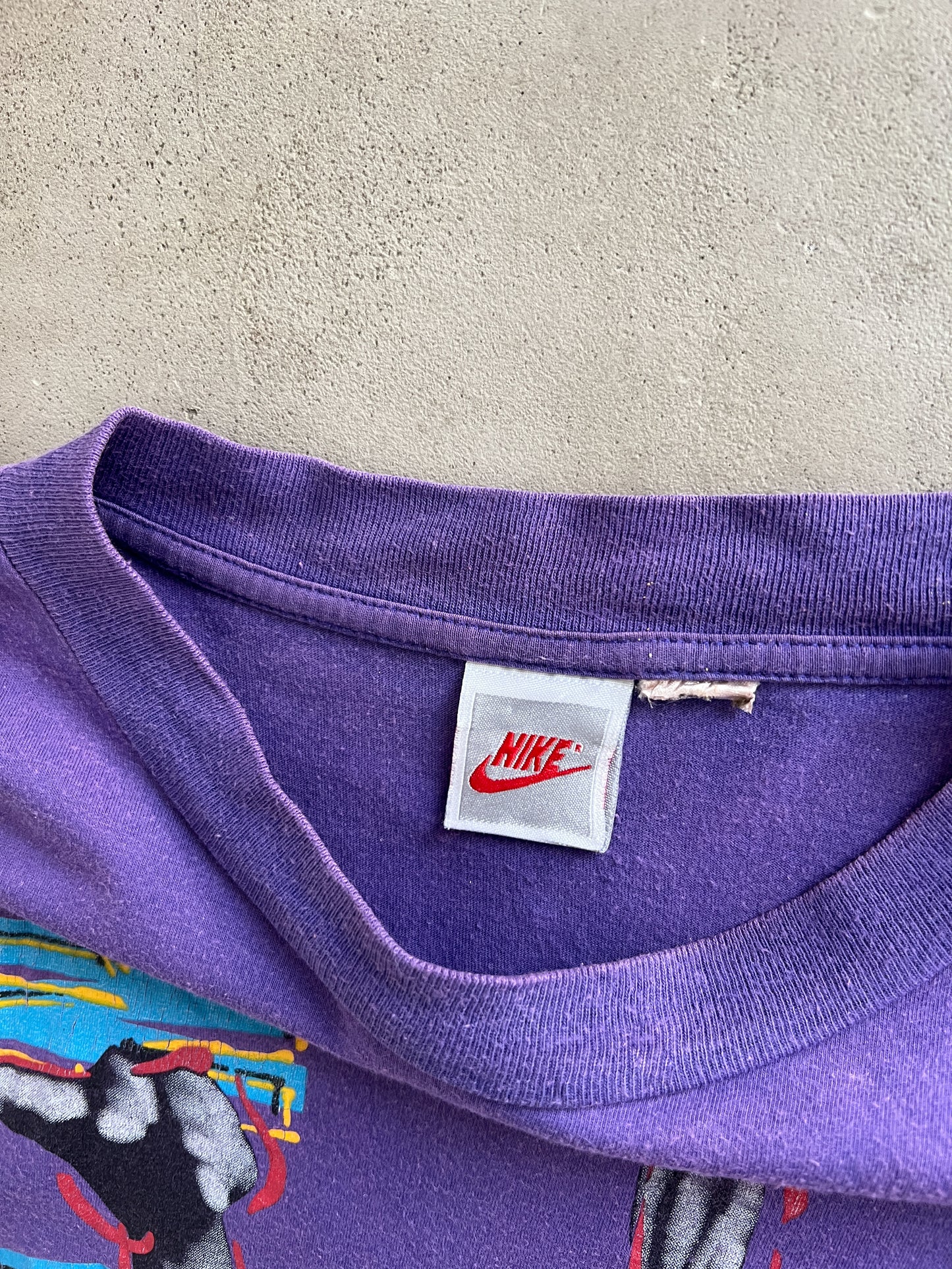 PURPLE MJ NIKE X JORDAN TEE - 1990S - M