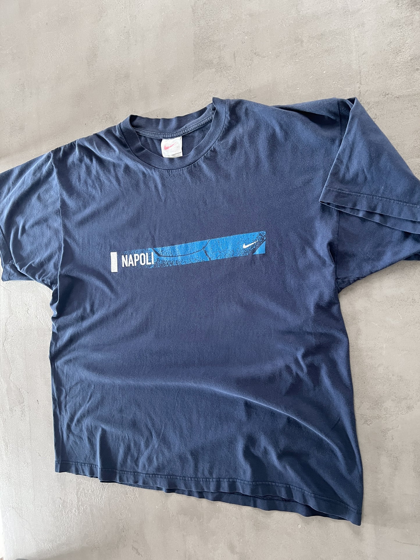 BLUE SSC NAPOLI NIKE TEE - 1990S - XL
