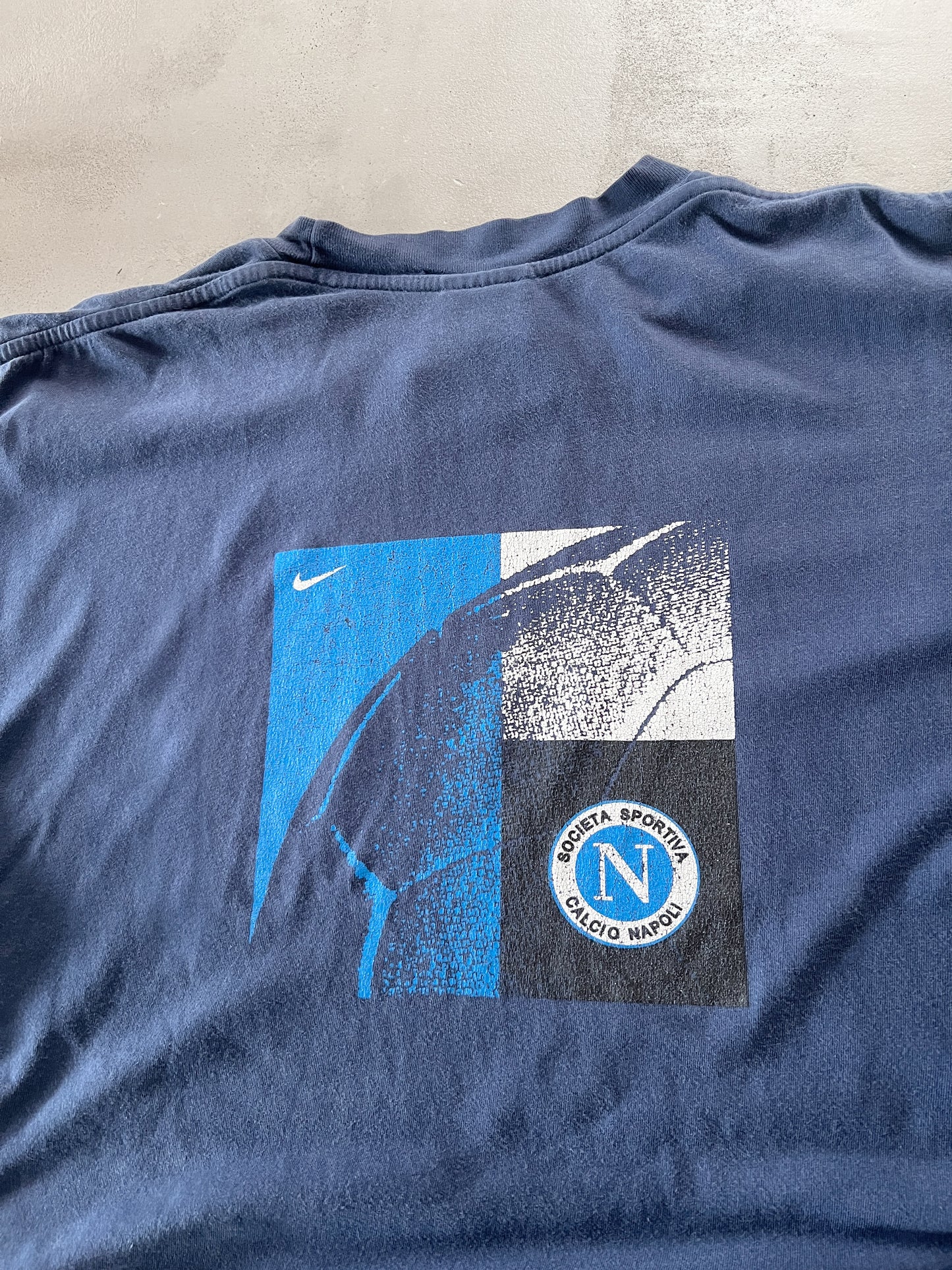 BLUE SSC NAPOLI NIKE TEE - 1990S - XL