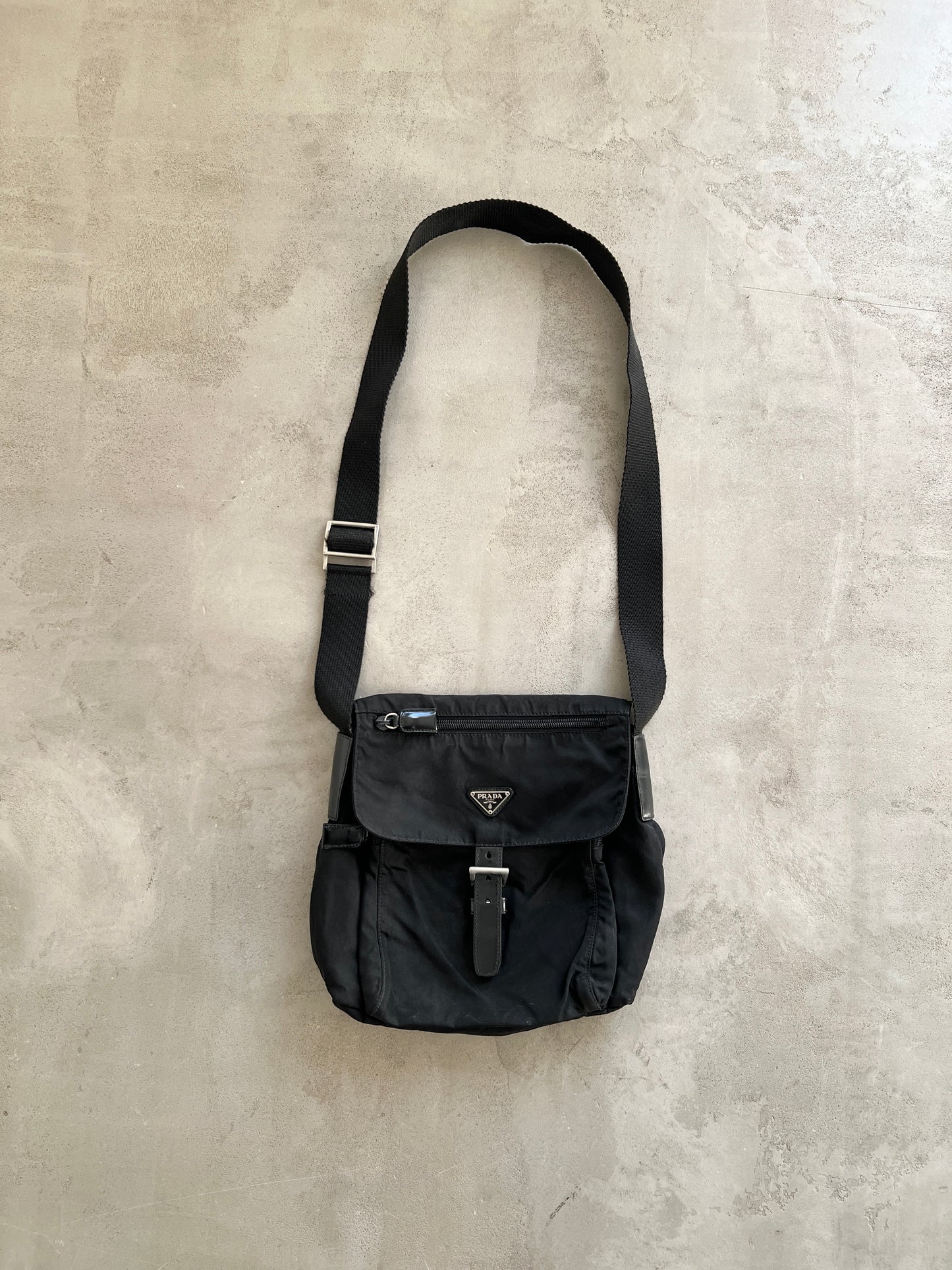 BLACK PRADA BAG - 2000S