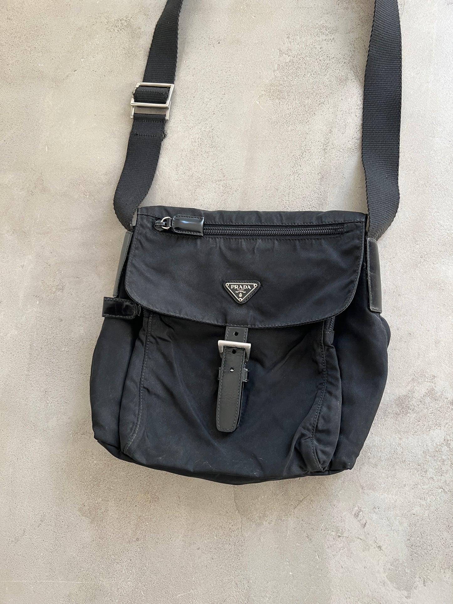 BLACK PRADA BAG - 2000S