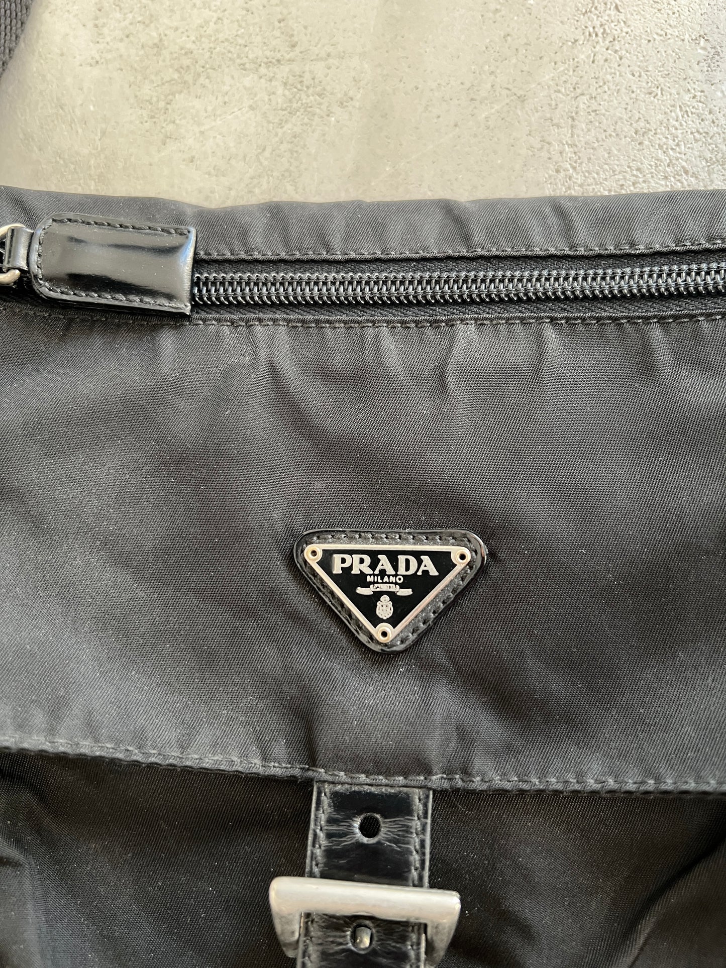 BLACK PRADA BAG - 2000S