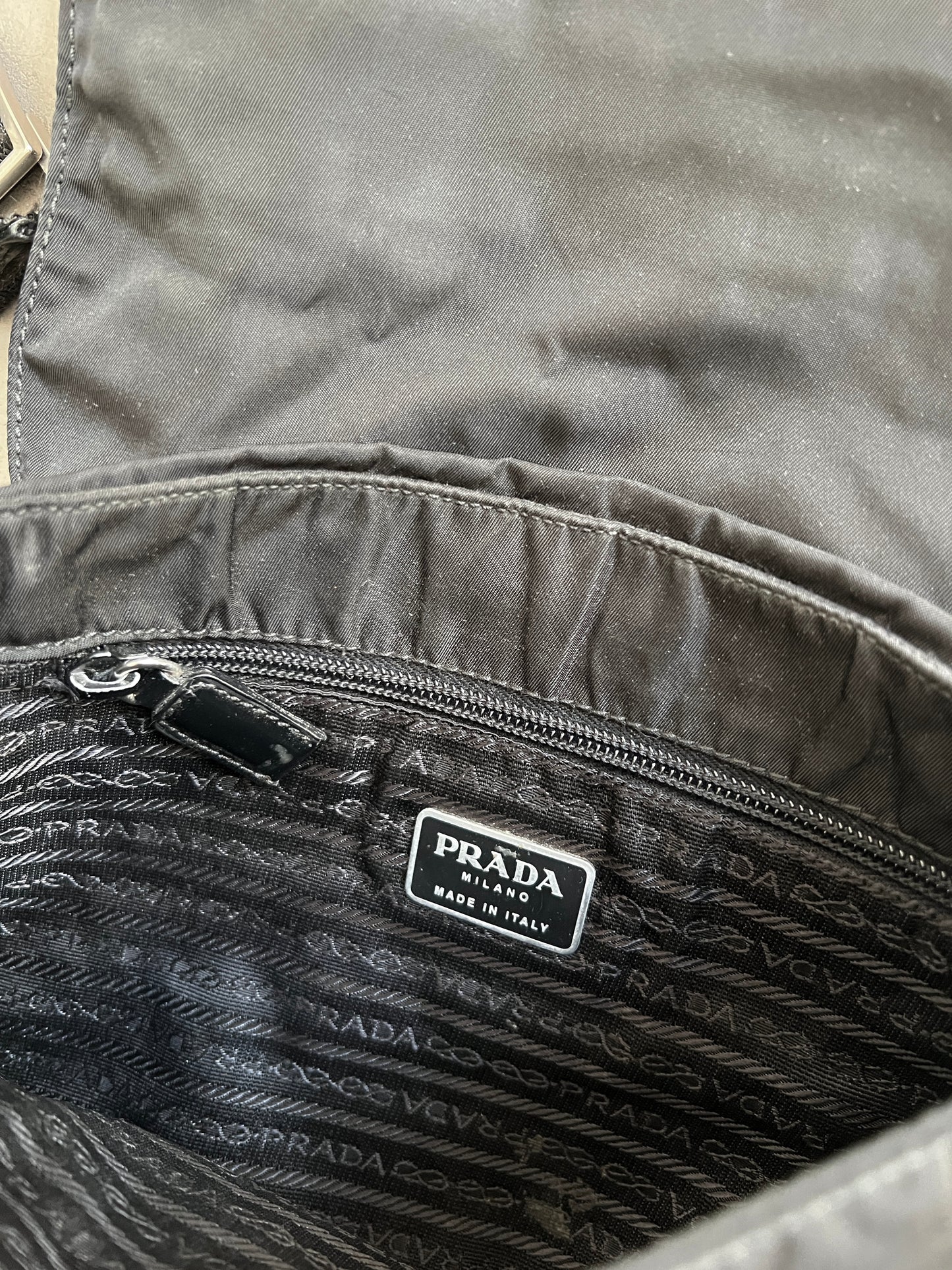 BLACK PRADA BAG - 2000S