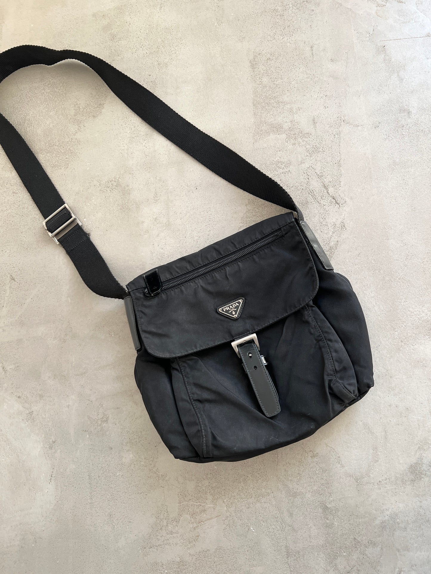 BLACK PRADA BAG - 2000S