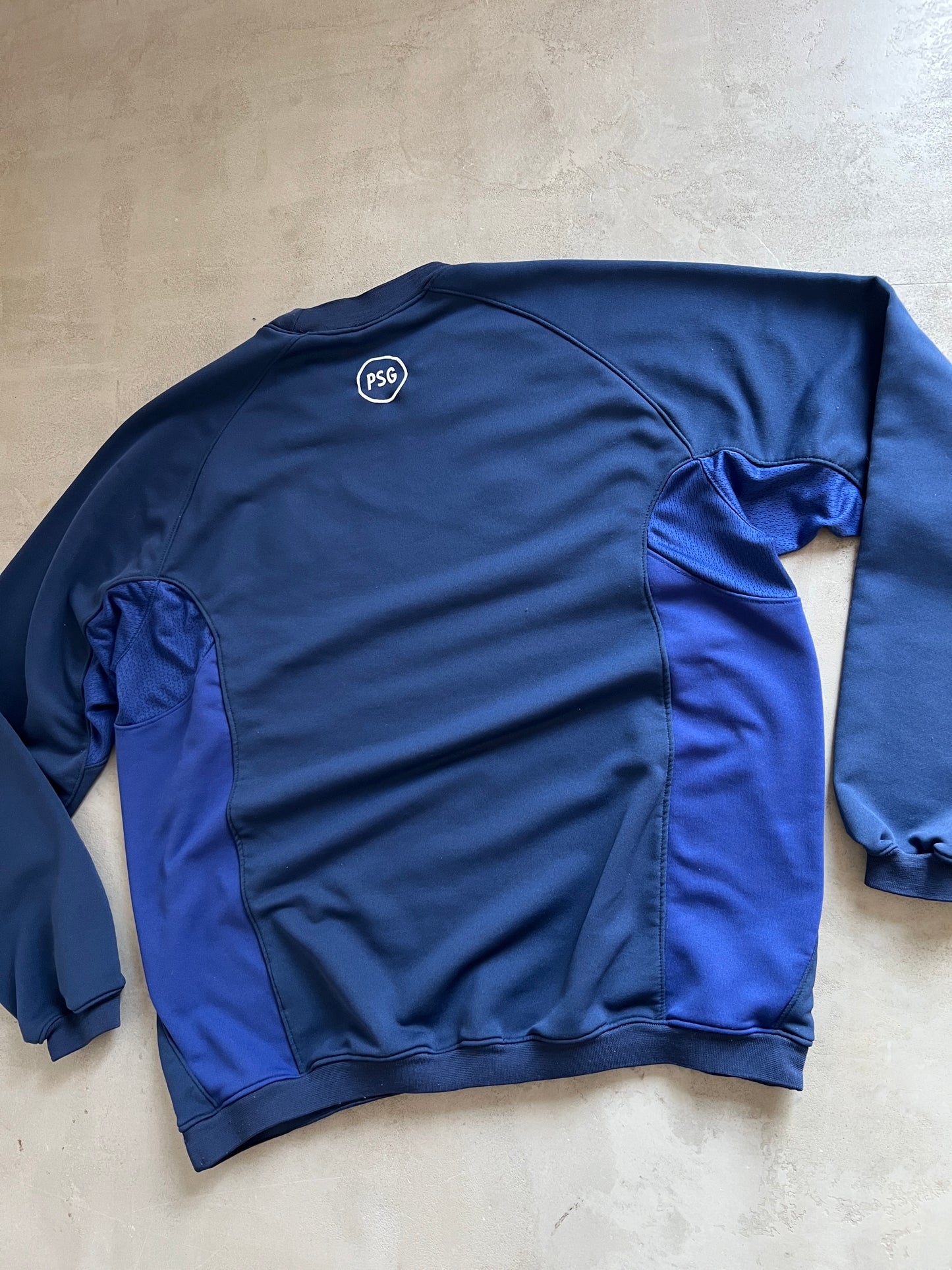 NAVY PSG NIKE SWEATER - 2000S - L