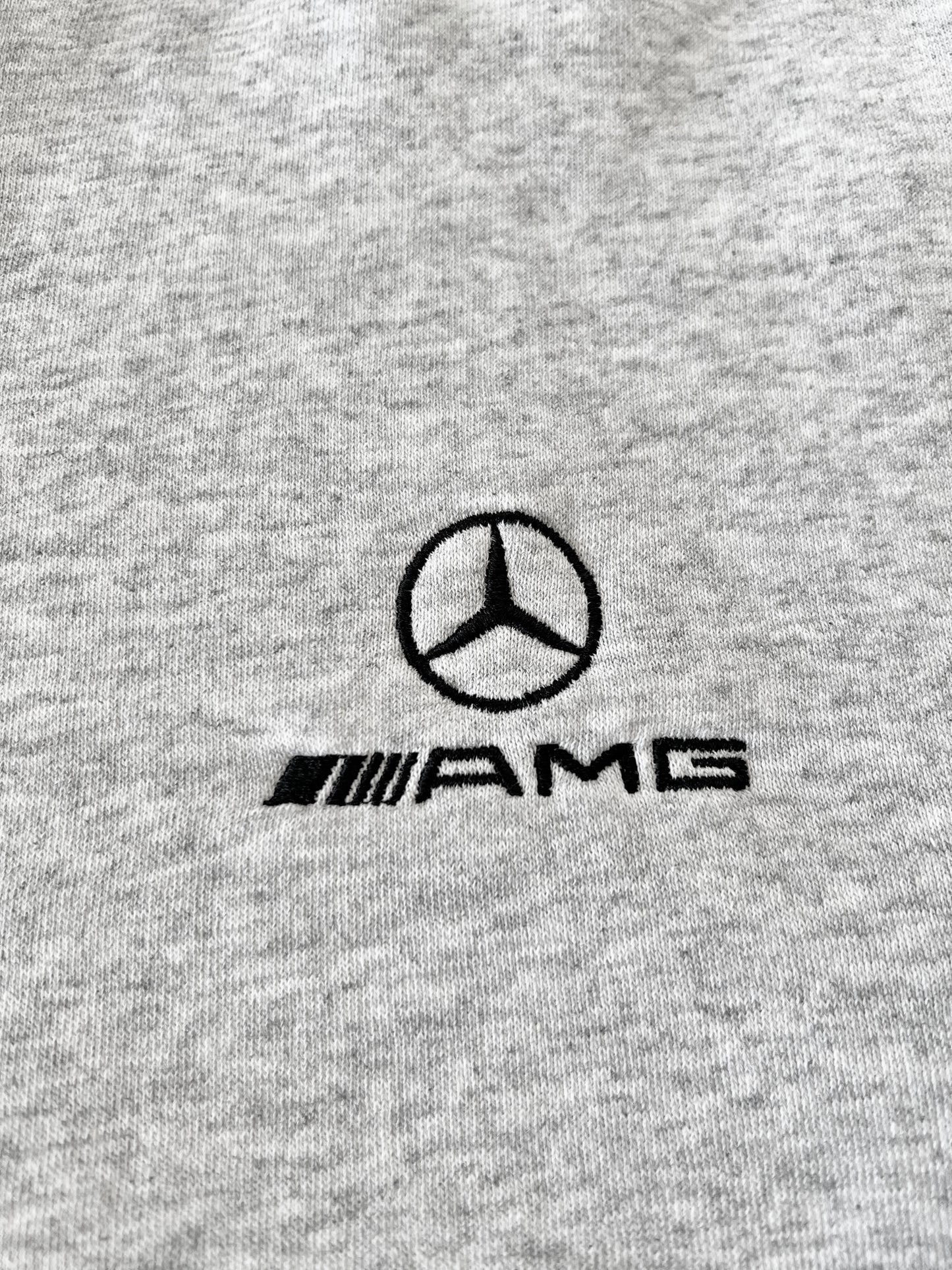 GREY MERCEDES AMG SWEATER - 1990S - S