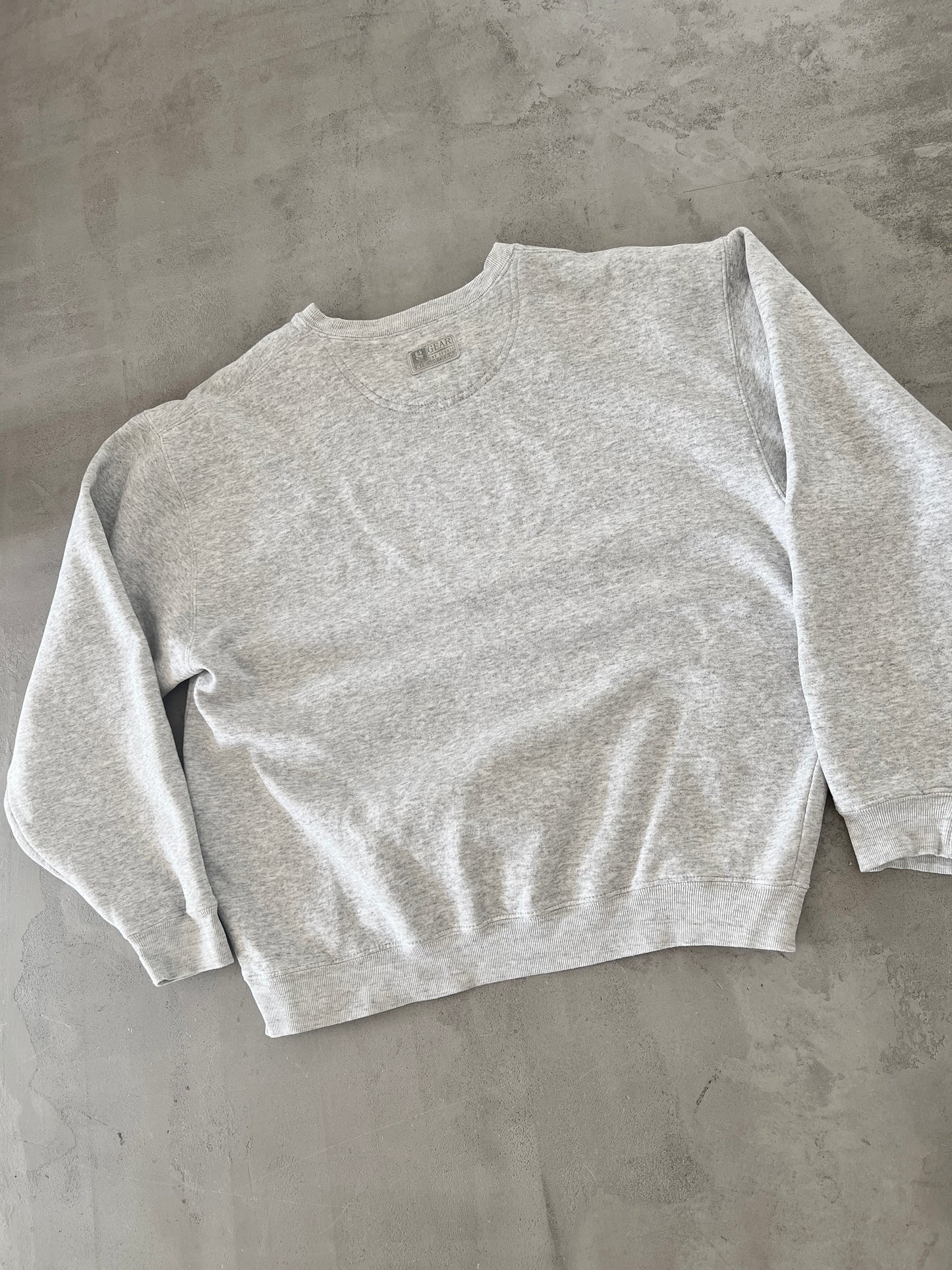GREY MERCEDES AMG SWEATER - 1990S - S