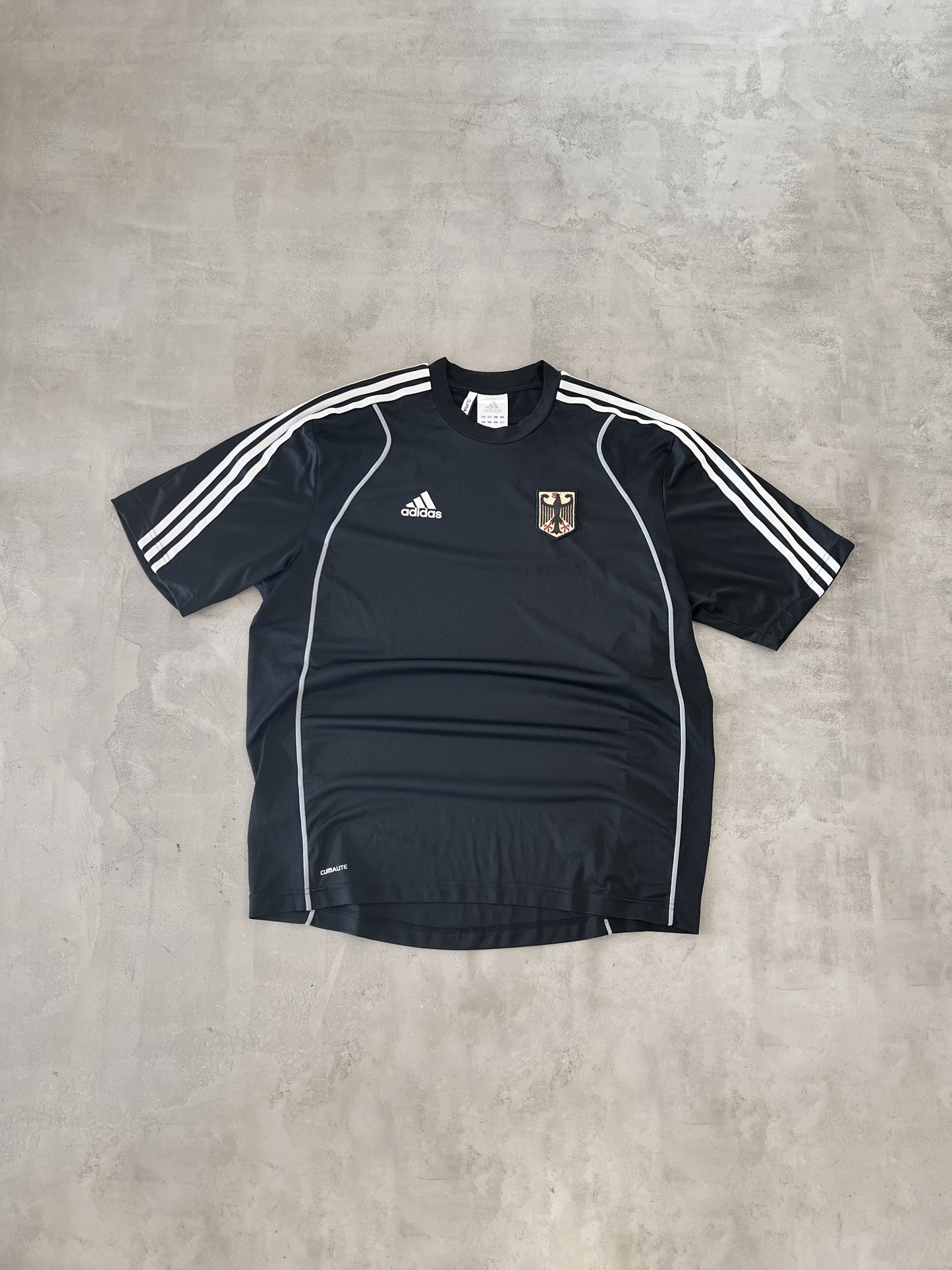 BLACK GERMANY SOCCER JERSEY - 2000S - XL