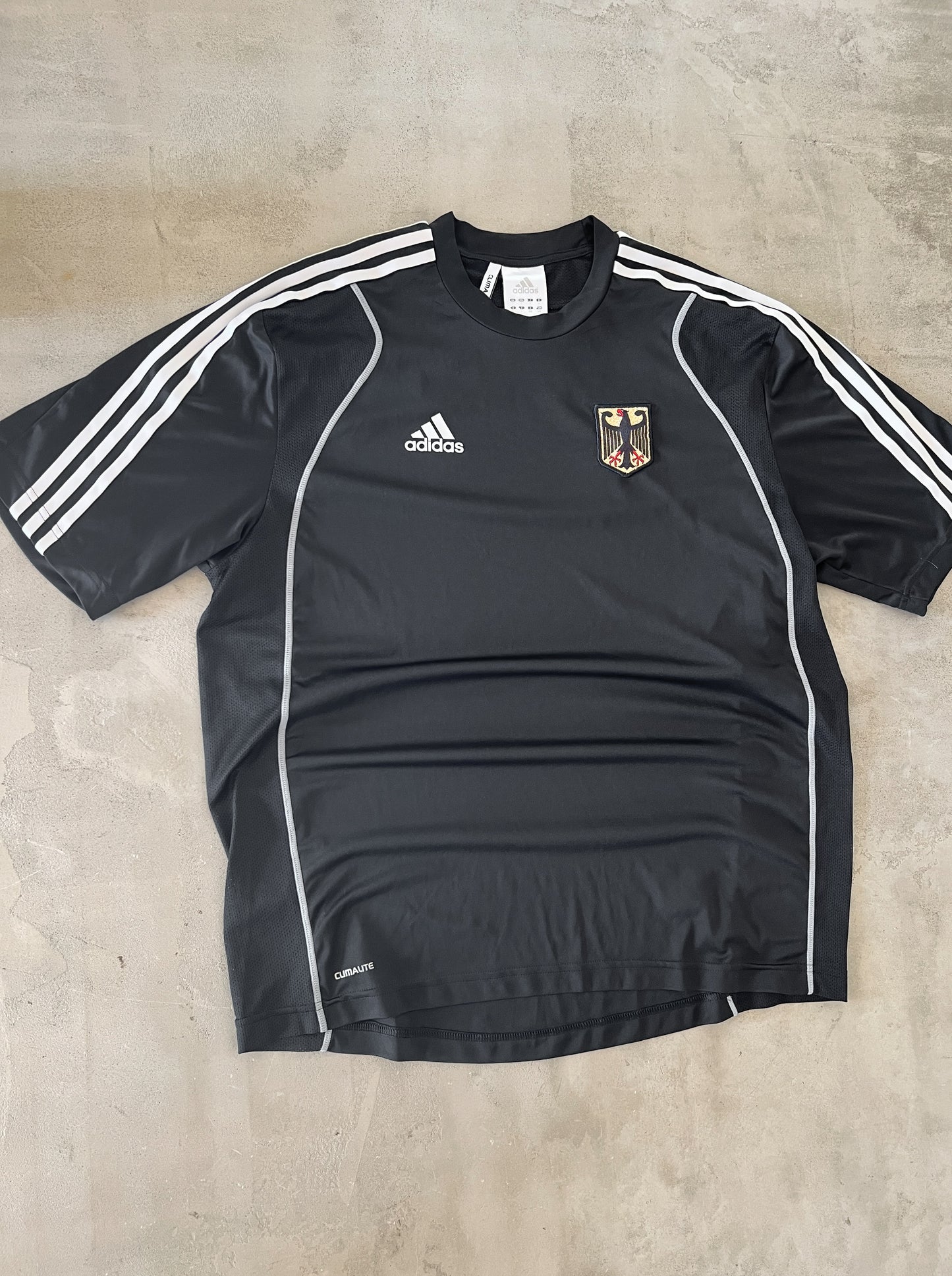 BLACK GERMANY SOCCER JERSEY - 2000S - XL