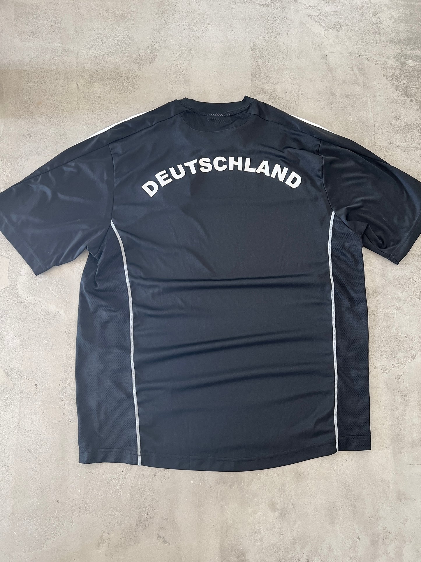 BLACK GERMANY SOCCER JERSEY - 2000S - XL