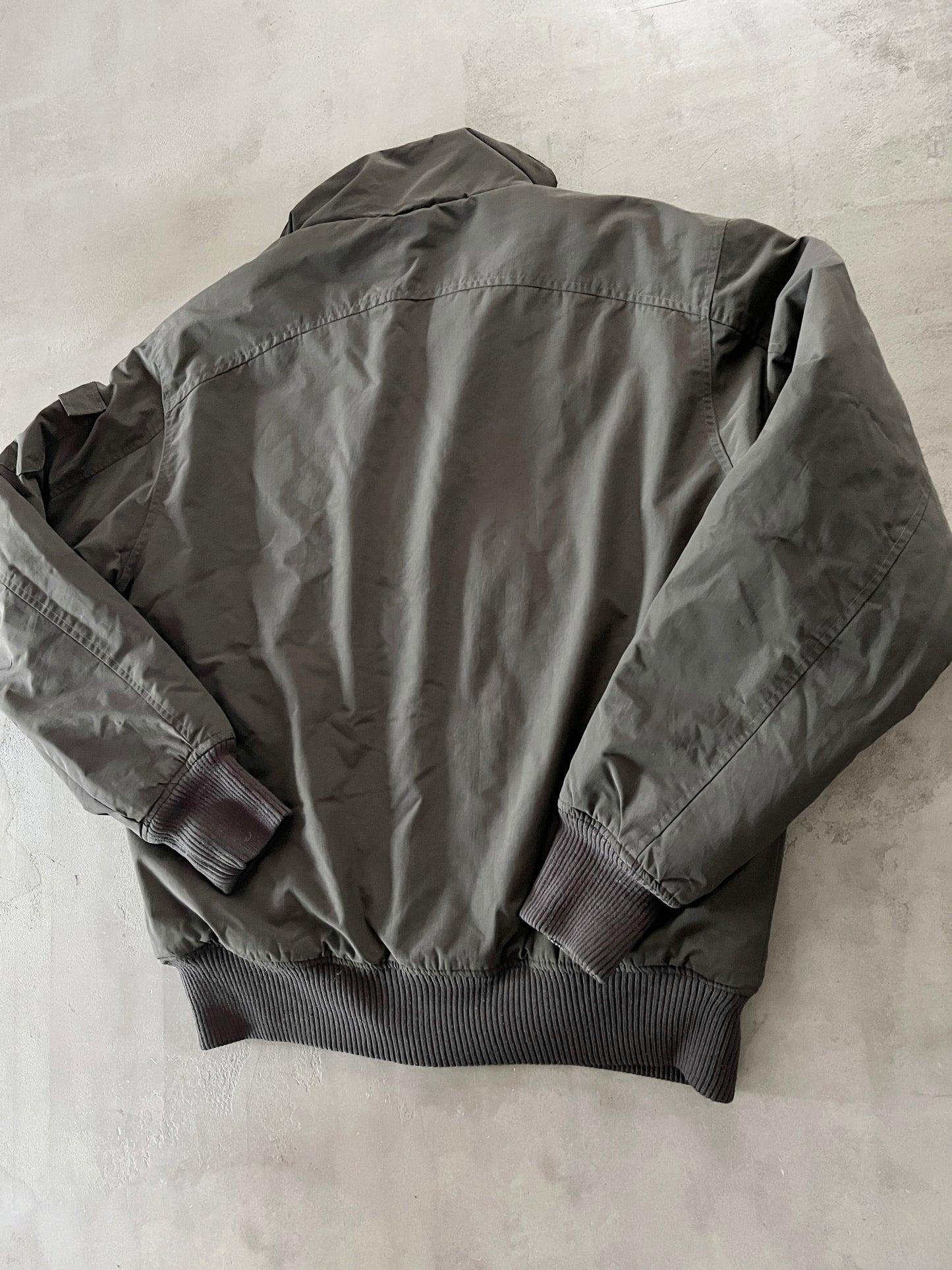 DARK OLIVE NIKE ACG FUR JACKET - 2000S - L/XL