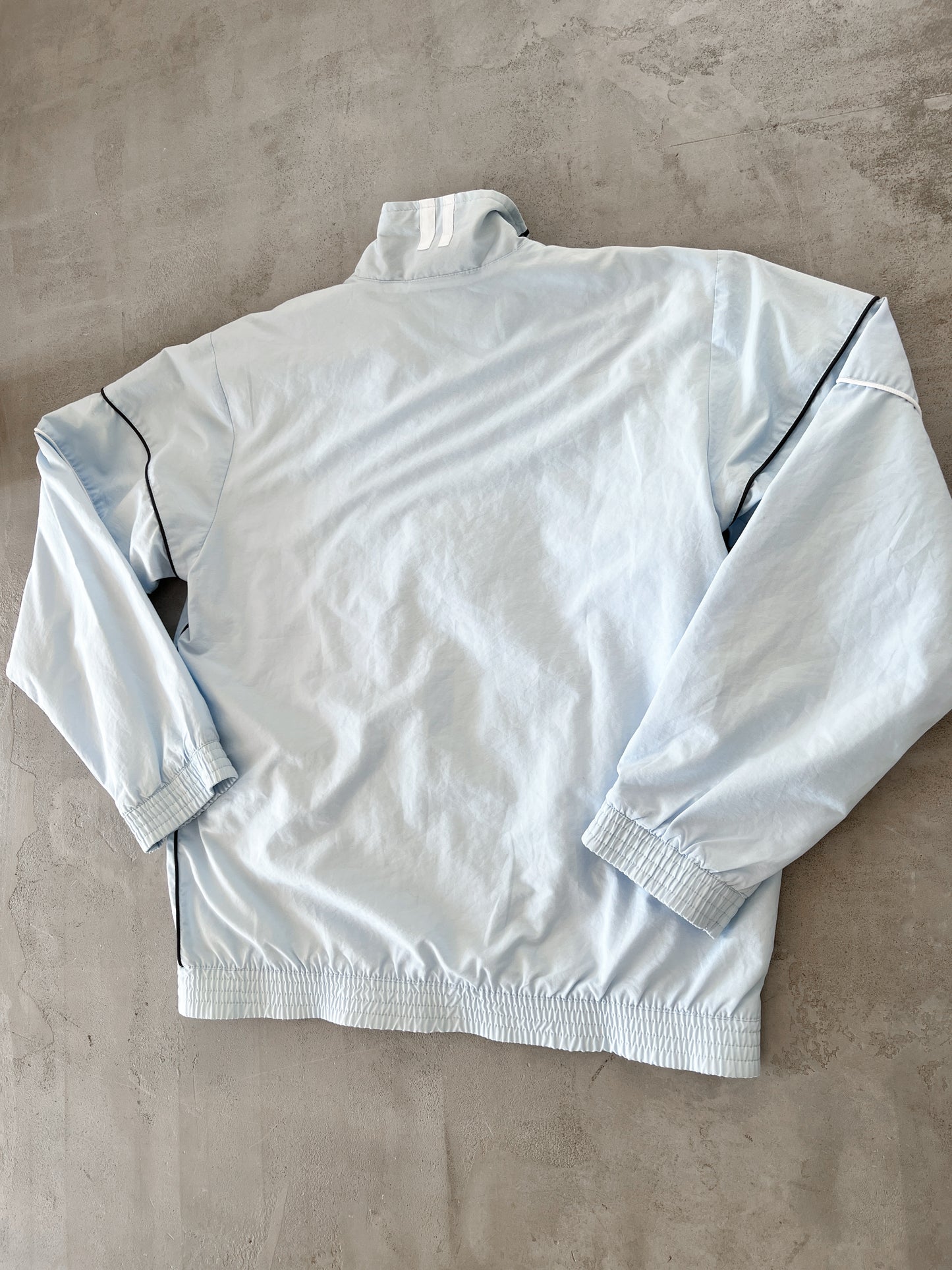 BABY BLUE NIKE TRACK JACKET - 2000S - S