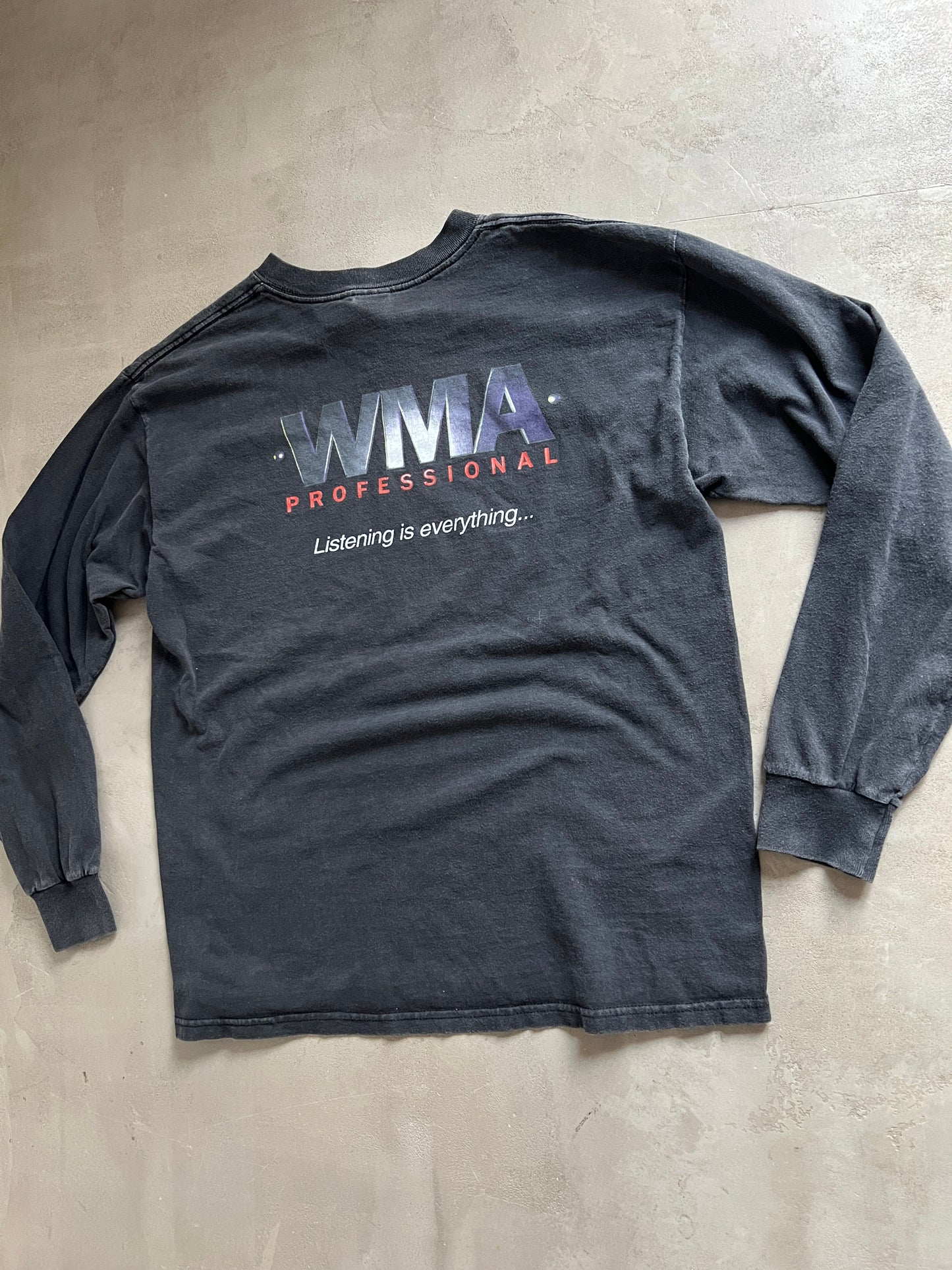 BLACK WINDOWS PROMO LONGSLEEVE - 1990S - L