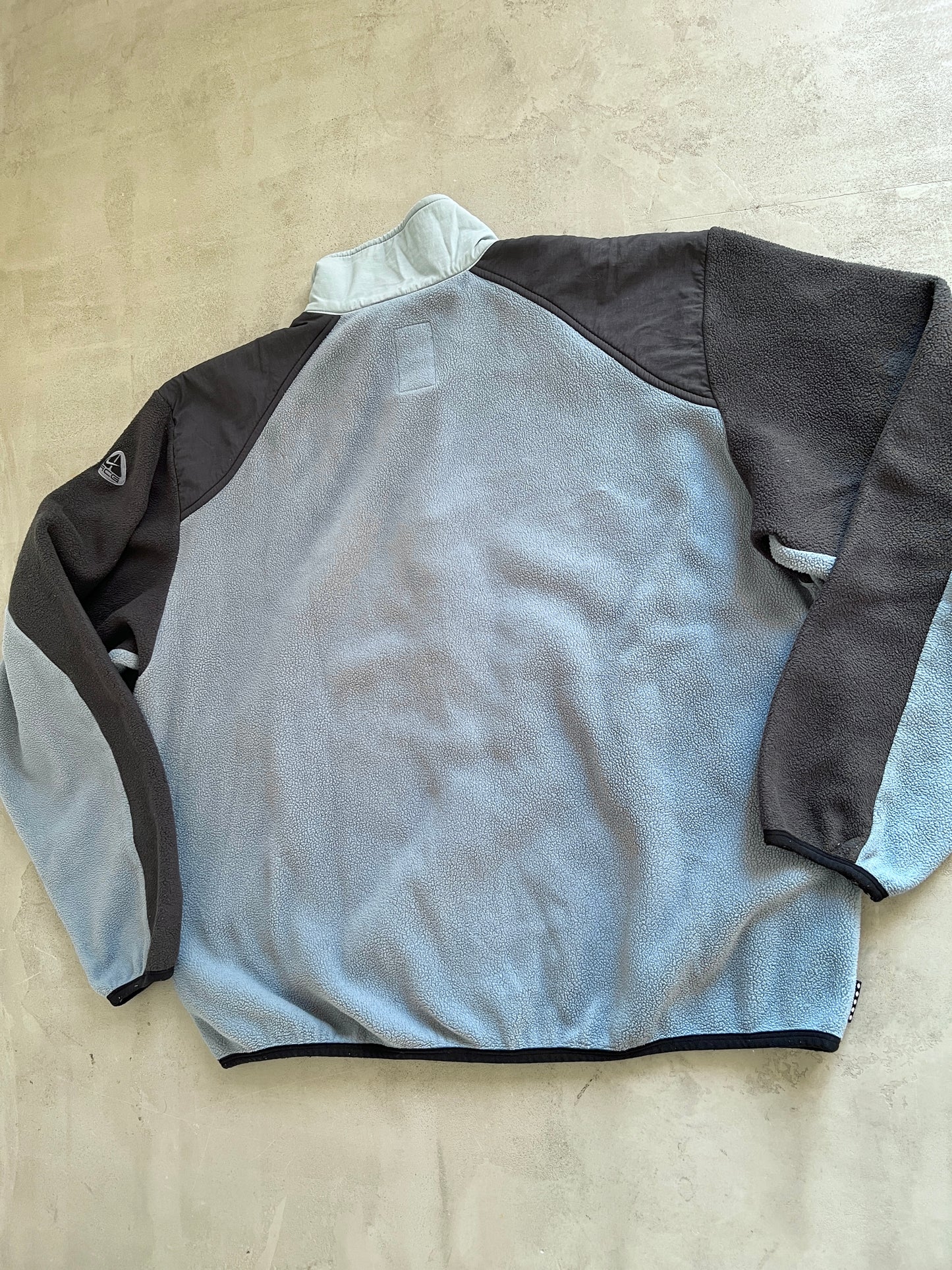 SLATE BLUE/GREY NIKE ACG FLEECE - 2000S - L/XL
