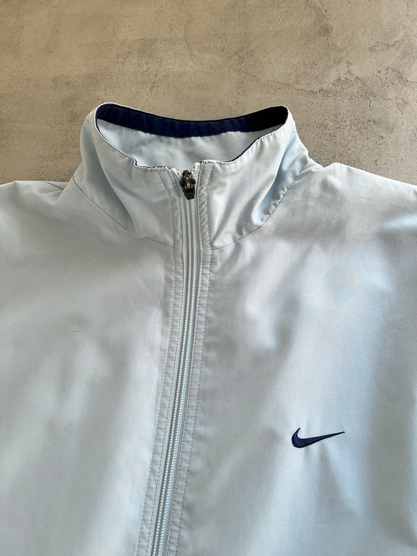 TURQUOISE NIKE TRACK JACKET - 2000S - L