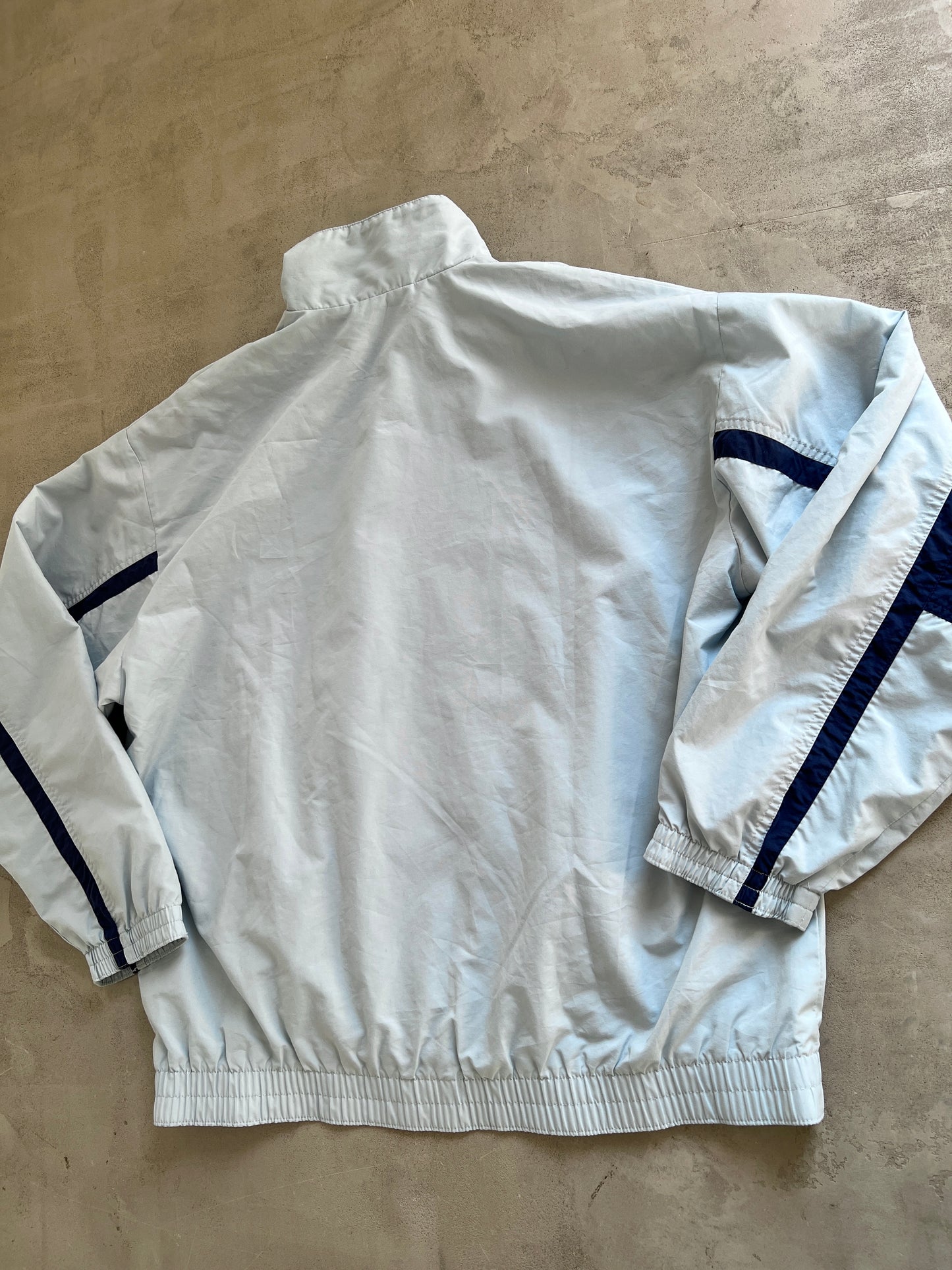 TURQUOISE NIKE TRACK JACKET - 2000S - L