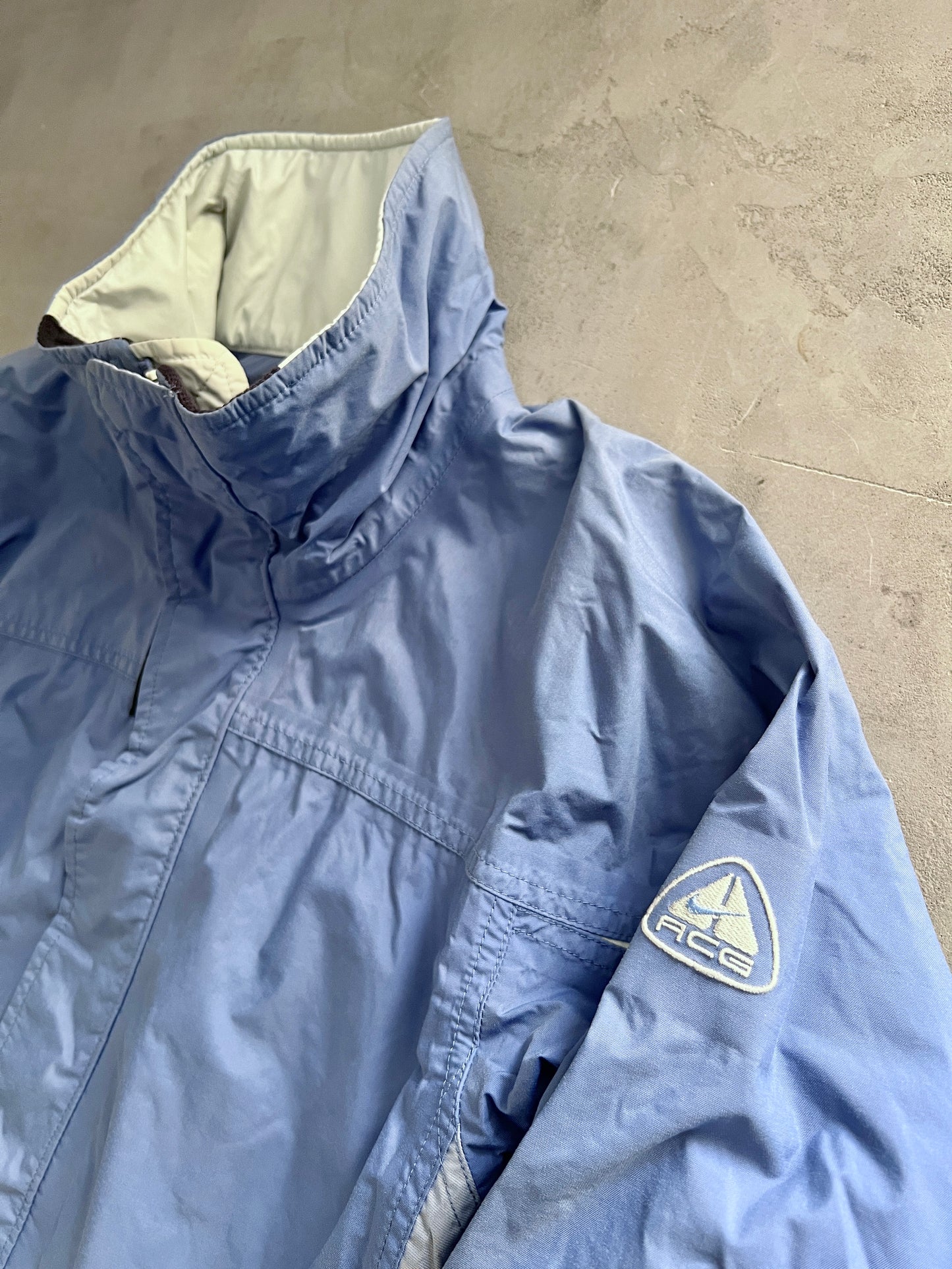 PURPLE NIKE ACG JACKET - 2000S - WOMENS M