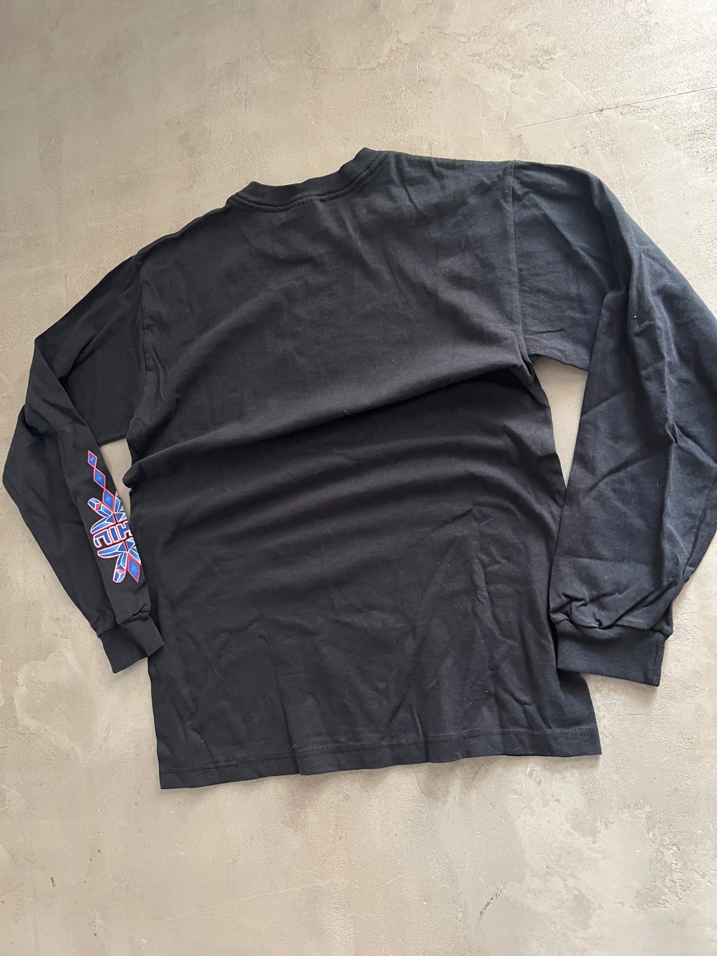 BLACK NIKE AIR LONGSLEEVE - 1990S - S