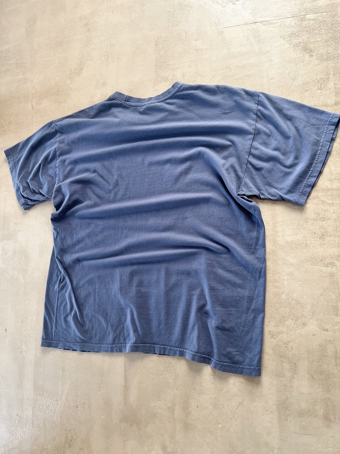 NAVY AMSTERDAM SMOKING TEE - 1990S - L/M