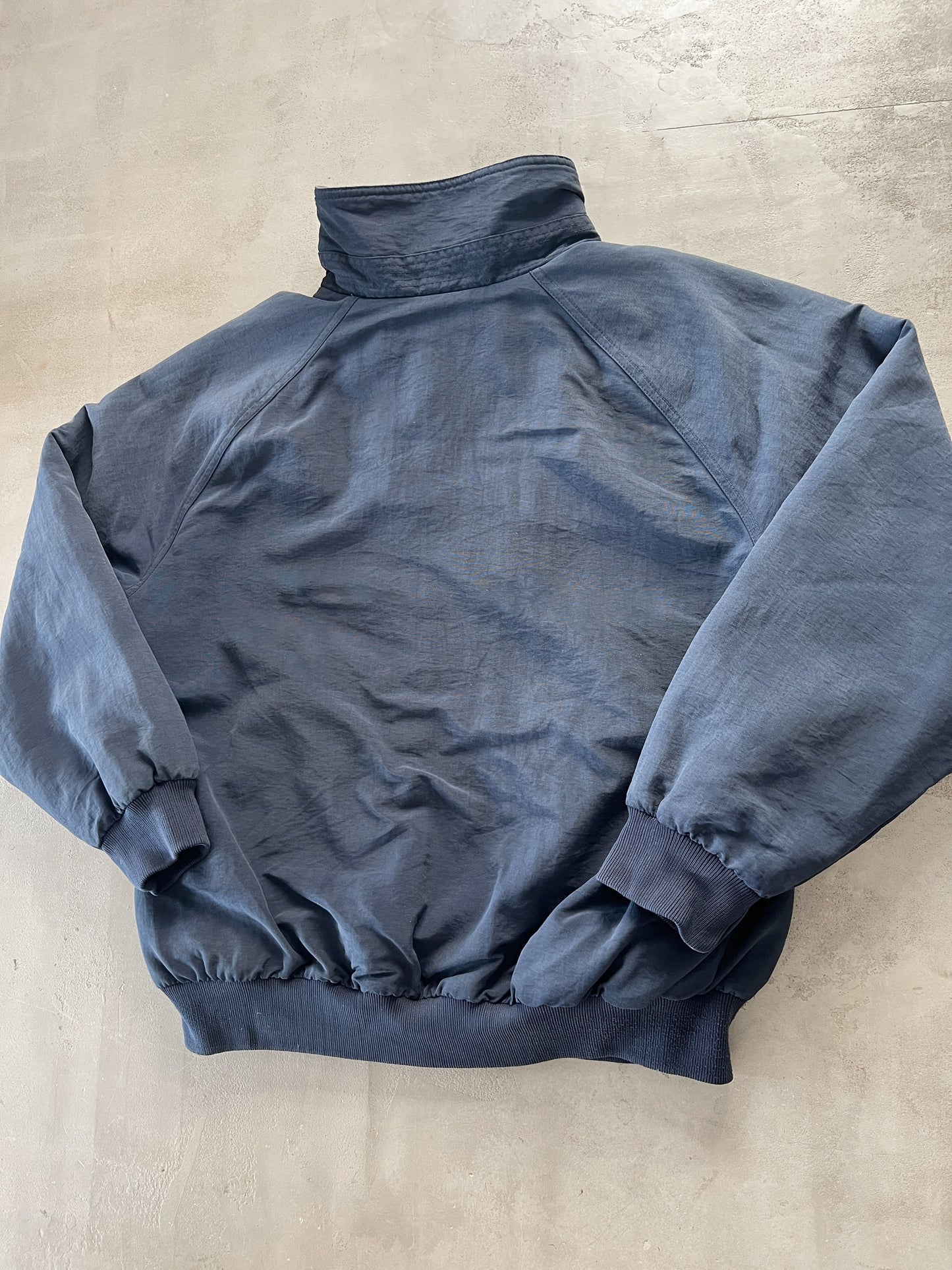 NAVY MERCEDES BENZ JACKET - 1990S - L/M