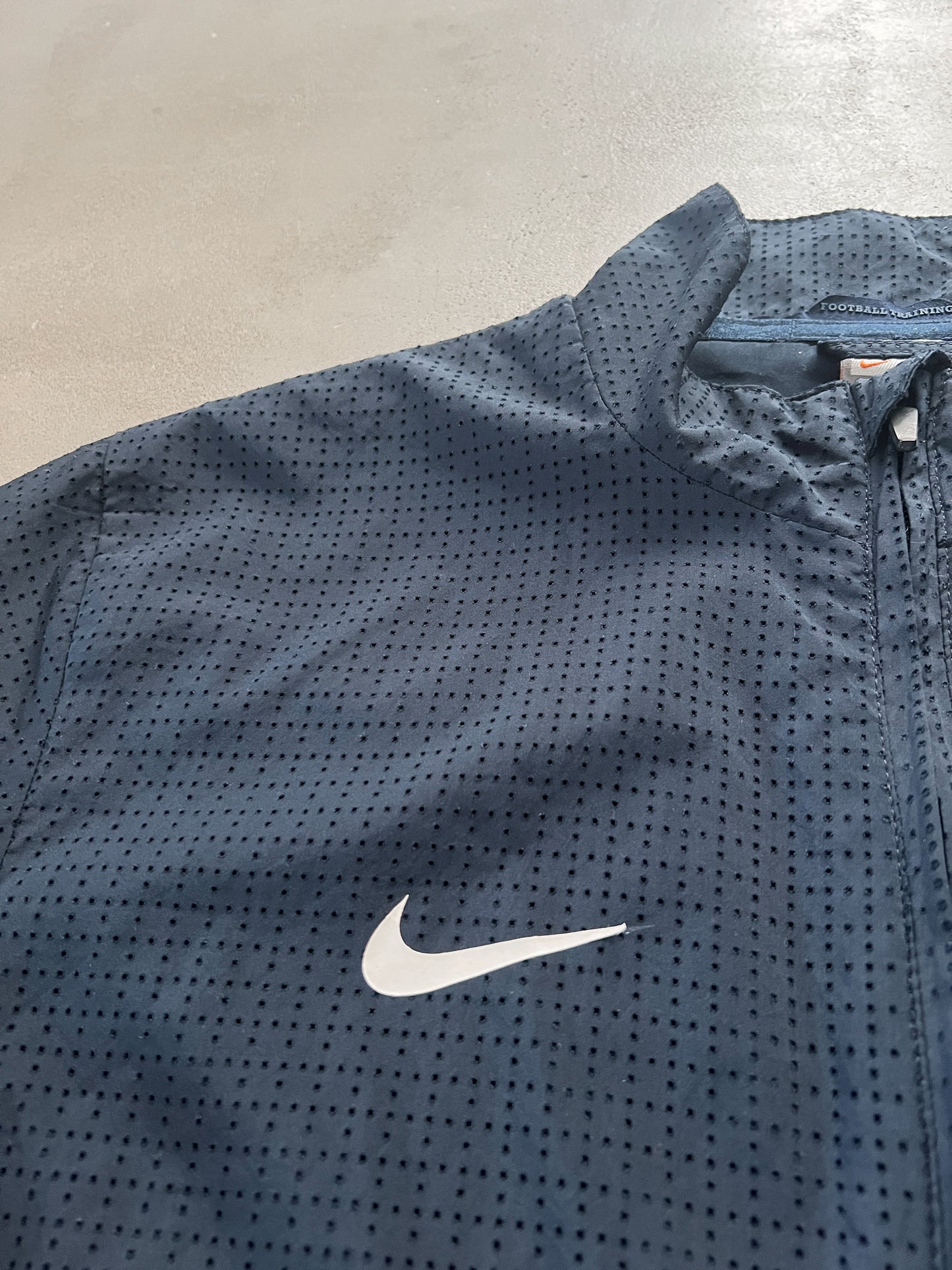 NAVY PSG NIKE TRACK JACKET - 2000S - L