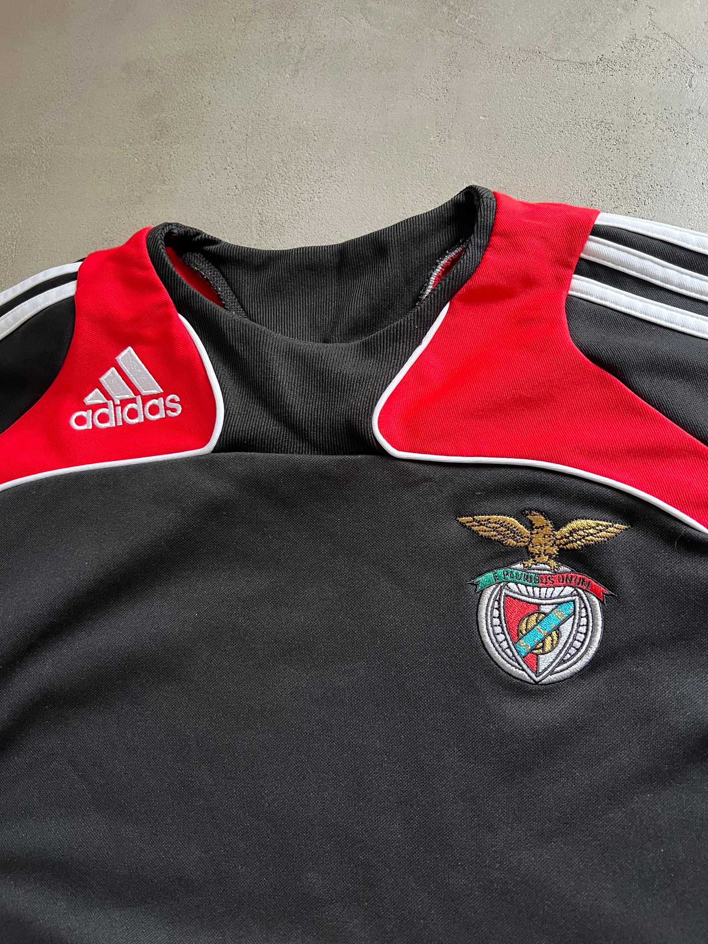 BLACK BENFICA LISSABON LONGSLEEVE - 2000S - M/S