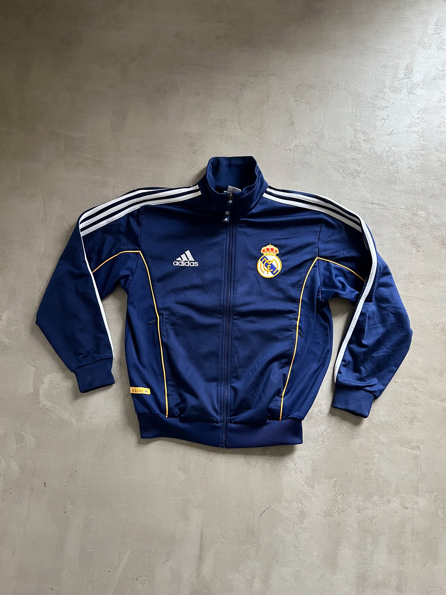 NAVY REAL MADRID TRACK JACKET - 2000S - S