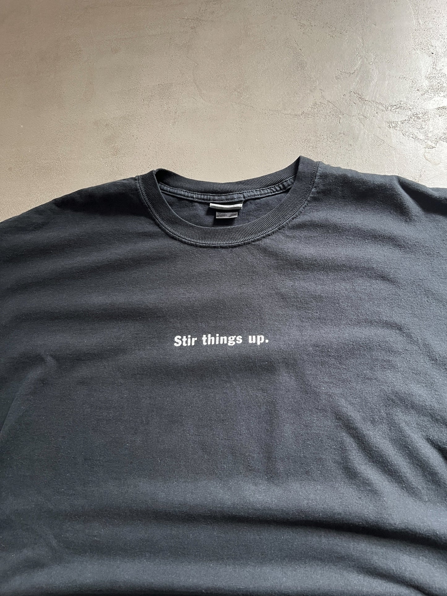 BLACK PORSCHE 718 TEE - 2000S - XL