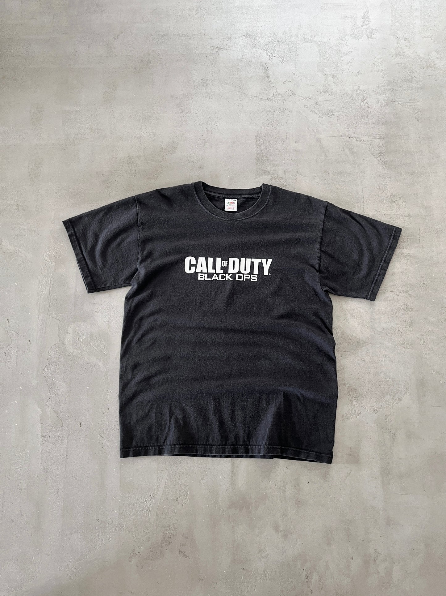 BLACK CALL OF DUTY PROMO TEE - 2000S - M
