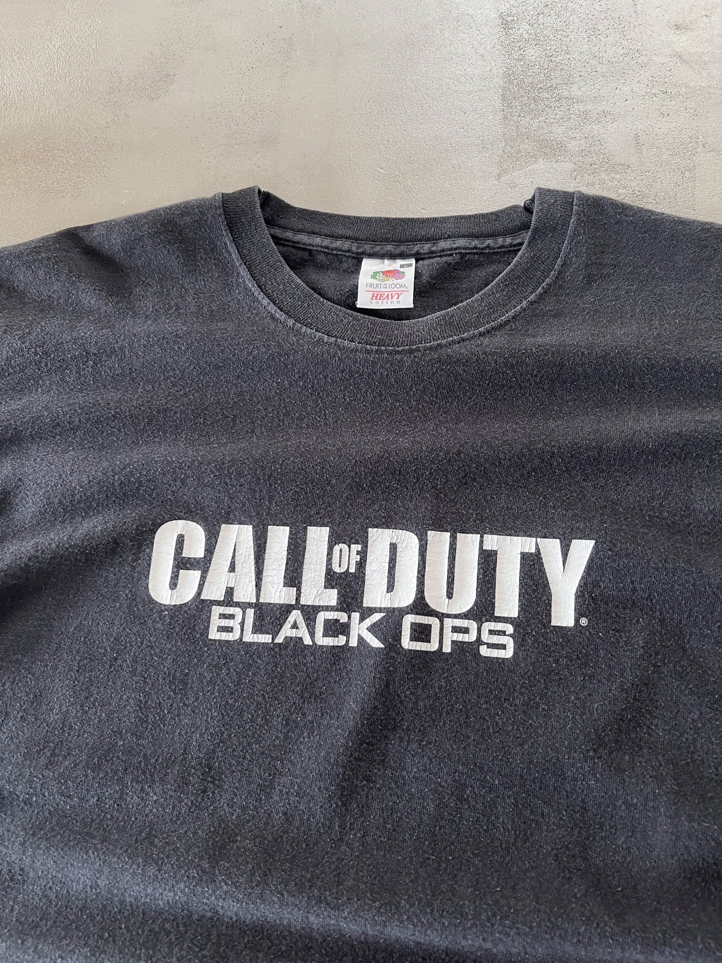 BLACK CALL OF DUTY PROMO TEE - 2000S - M