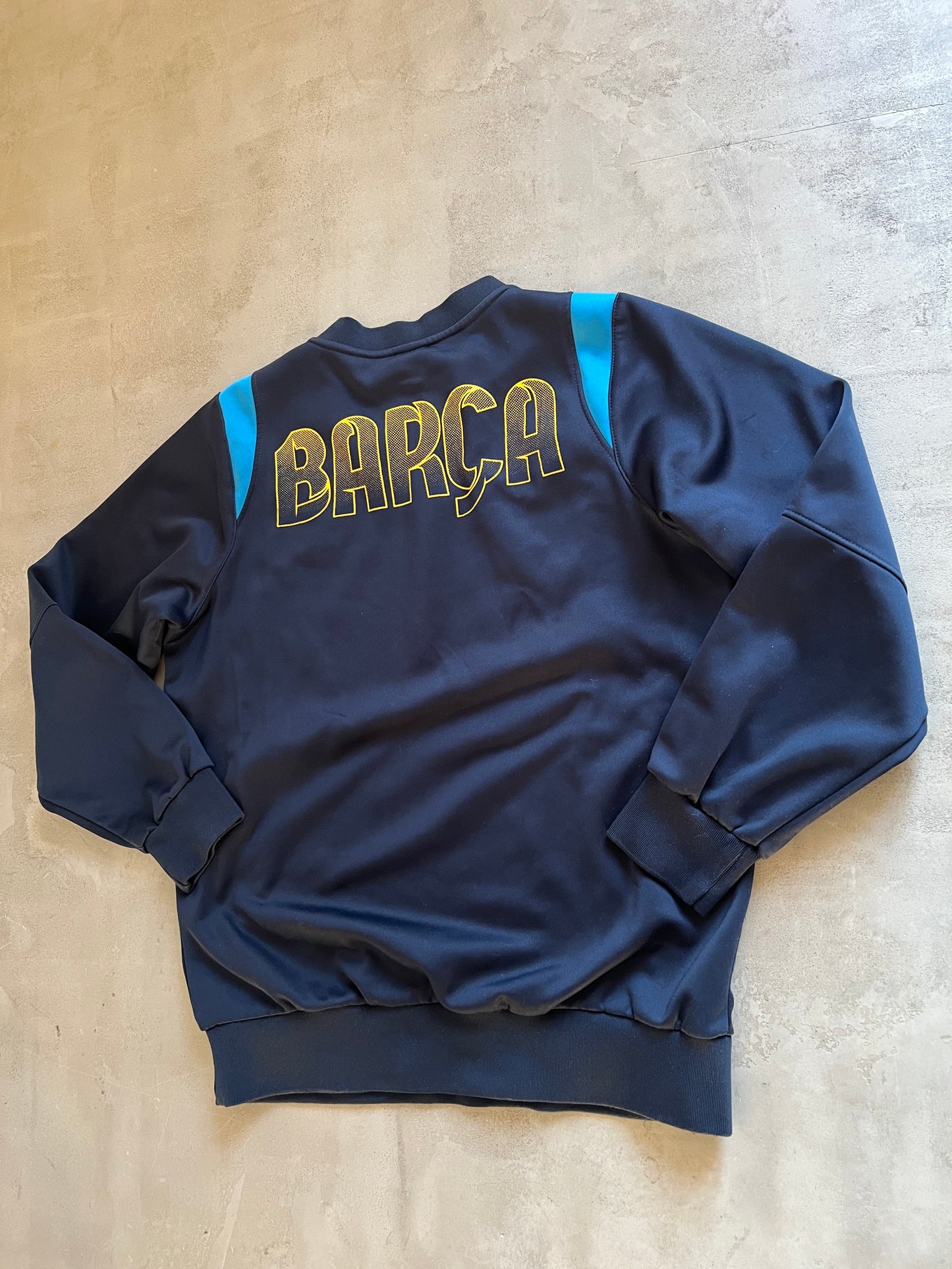 NAVY FC BARCELONA SWEATER - 2000S - S/M