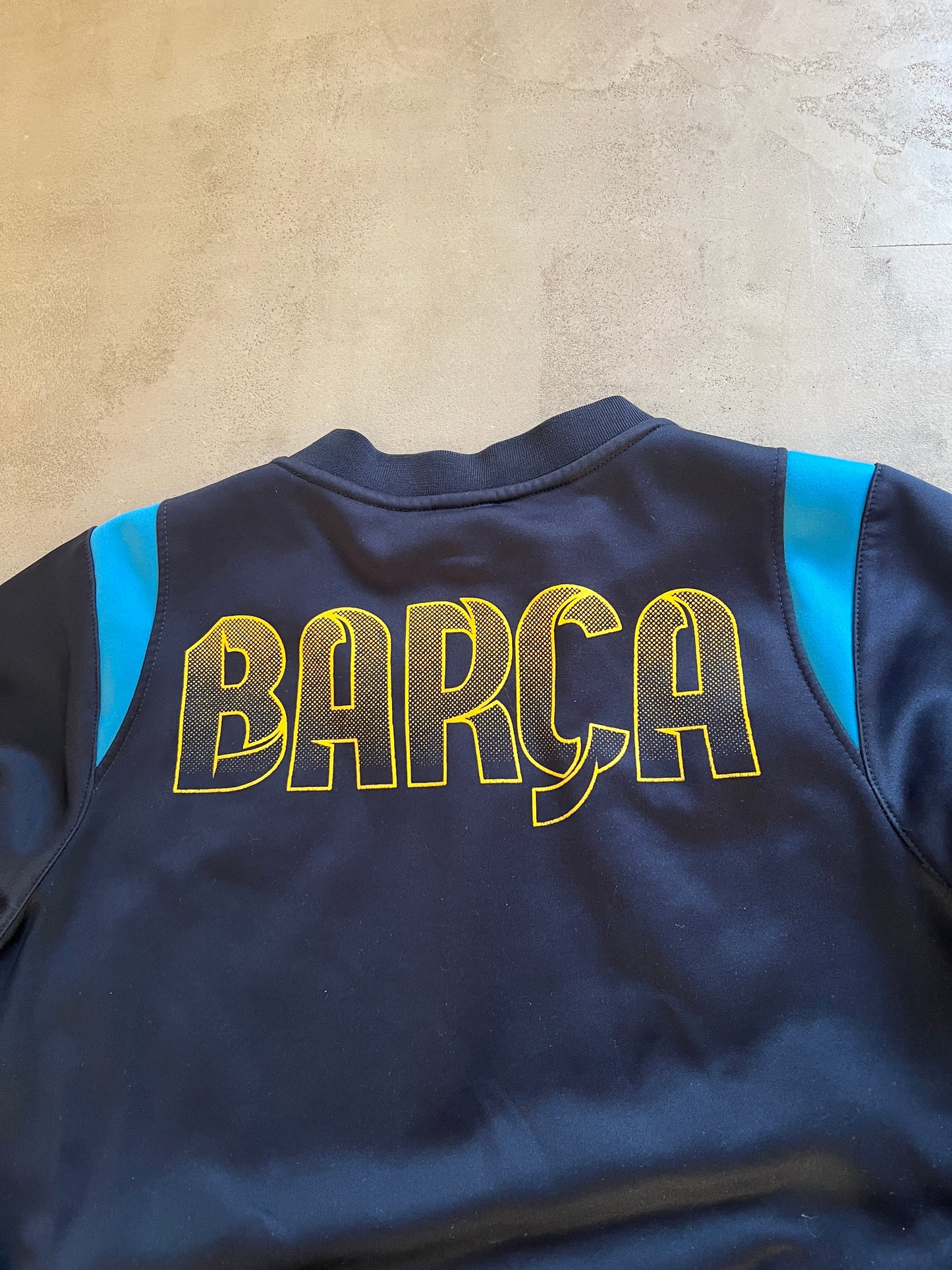 NAVY FC BARCELONA SWEATER - 2000S - S/M