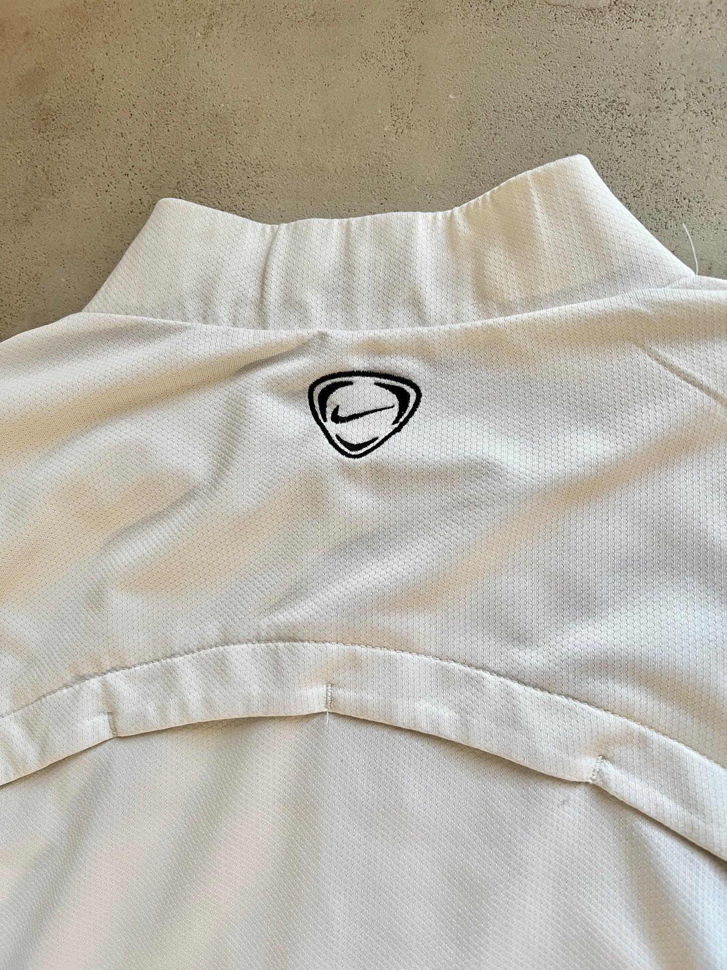 WHITE JUVENTUS FC NIKE TRACK JACKET - 2000S - M