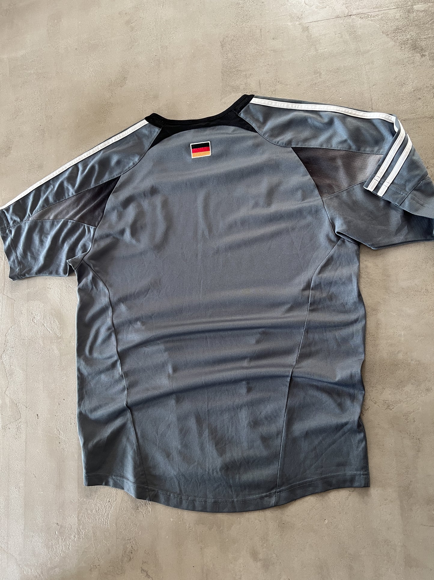 GREY GERMANY ADIDAS JERSEY - 2000S - XL
