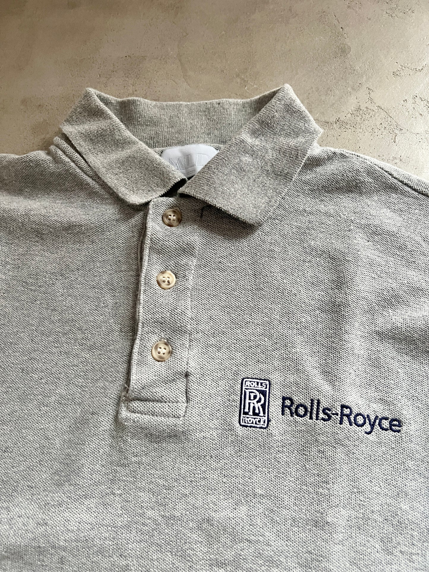 GREY ROLLS ROYCE POLO - 2000S - XL