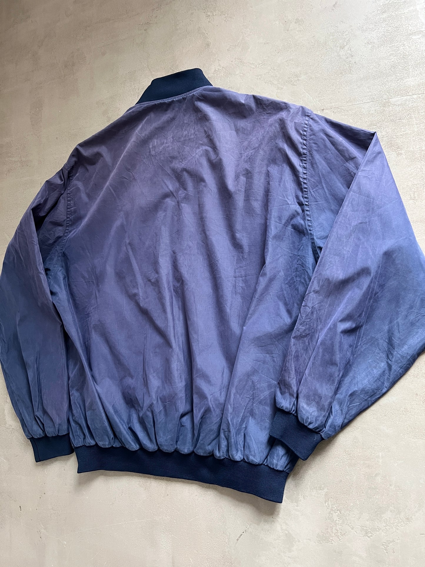 FADED NAVY YANKEES JACKET 1990S - L/XL
