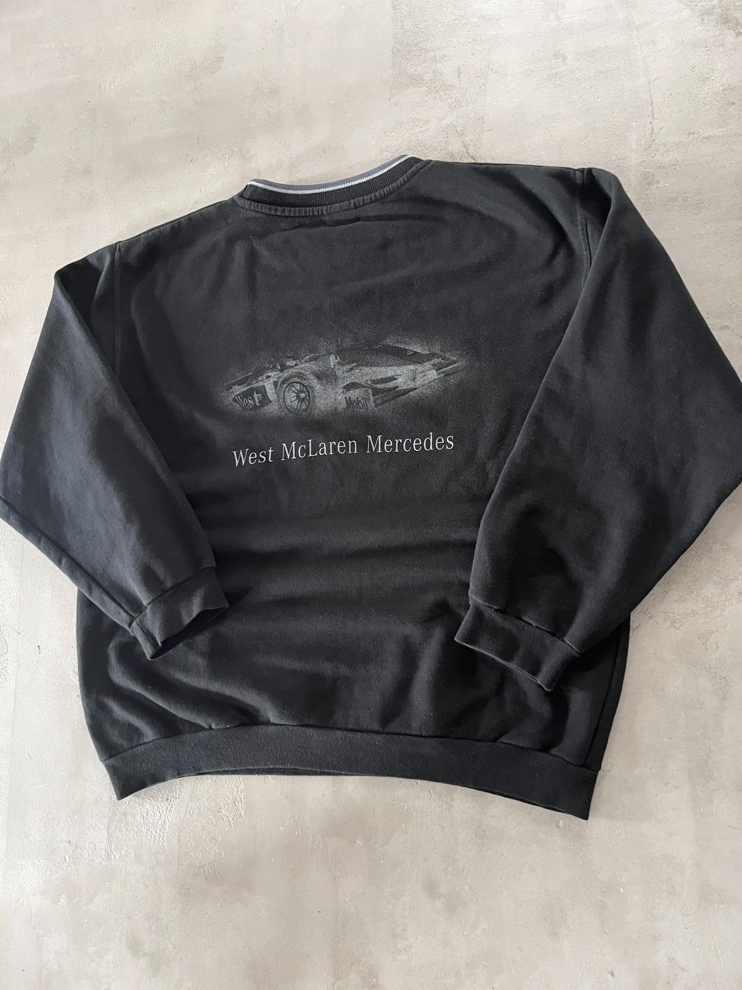 BLACK MERCEDES BENZ X MCLAREN SWEATER - 2000S - M