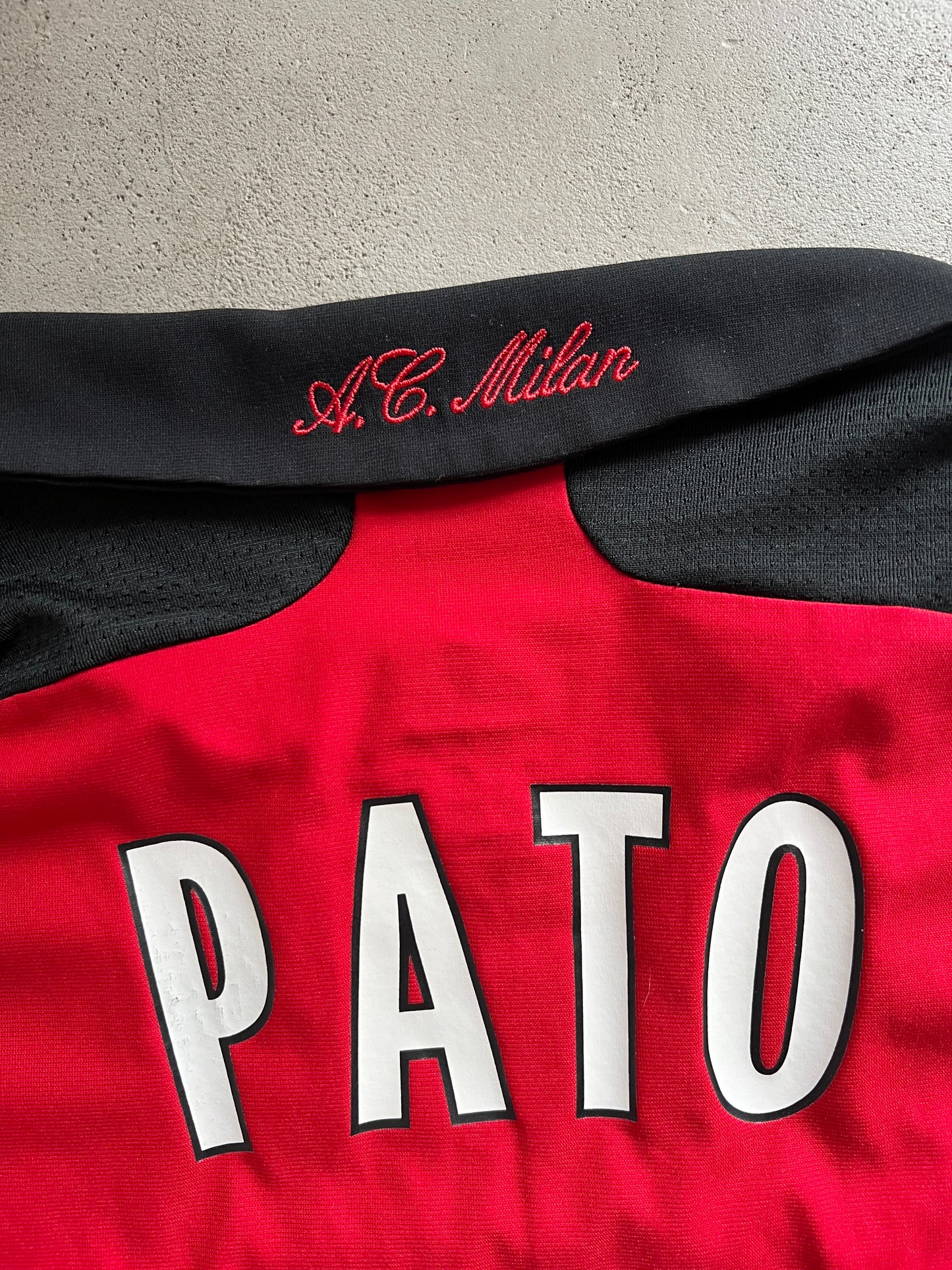 RED AC MILAN PATO JERSEY - 2000S - L/XL