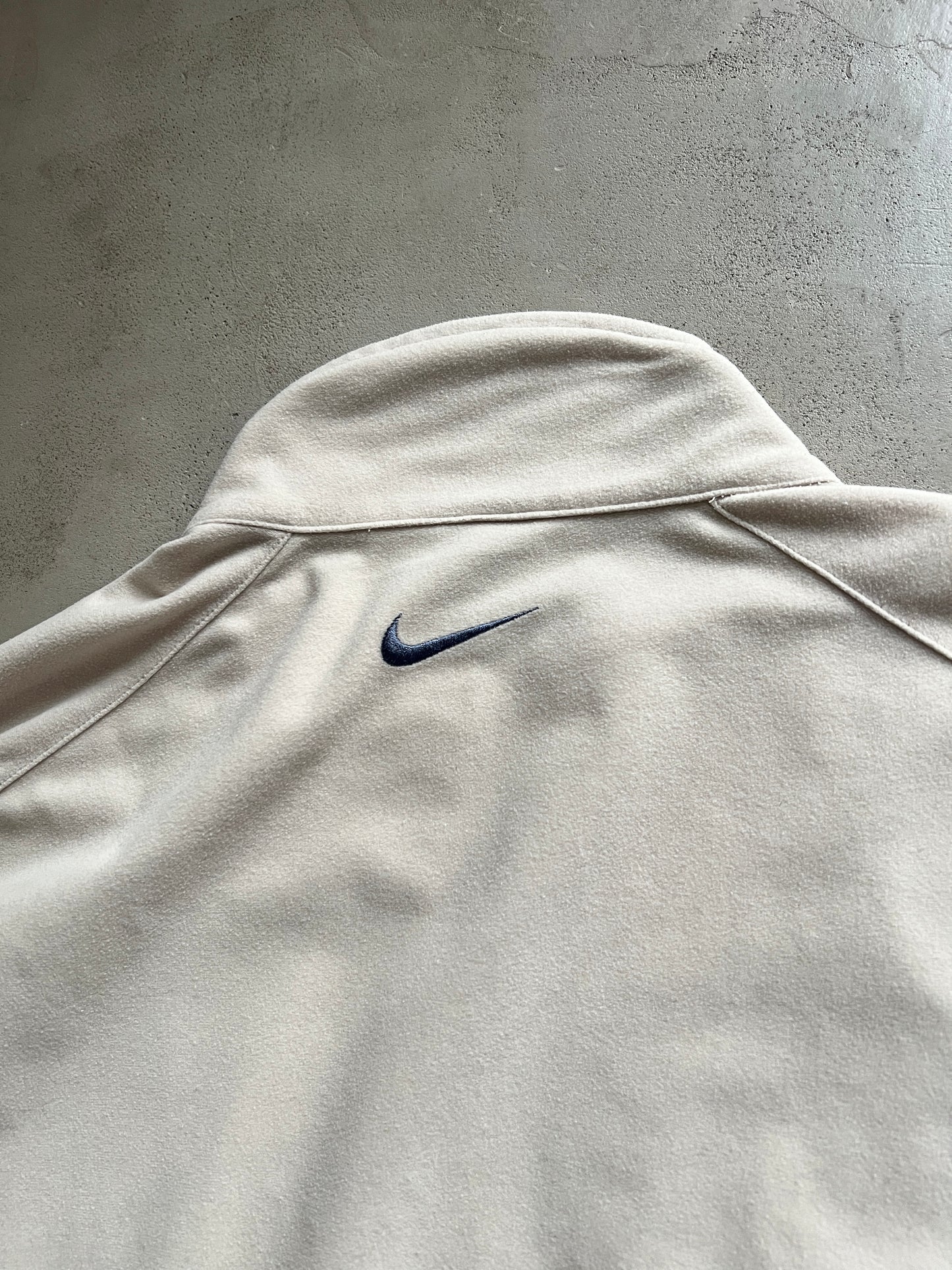 CREME NIKE TRACK JACKET - 2000S - M
