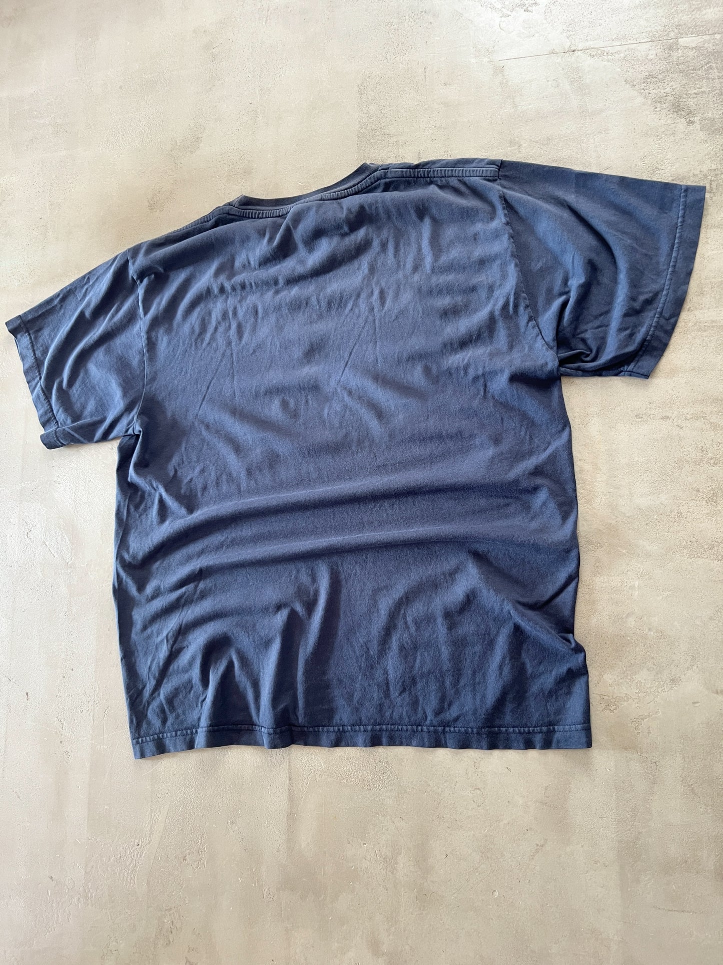 FADED NAVY NIKE AIR TEE - 2000S - L
