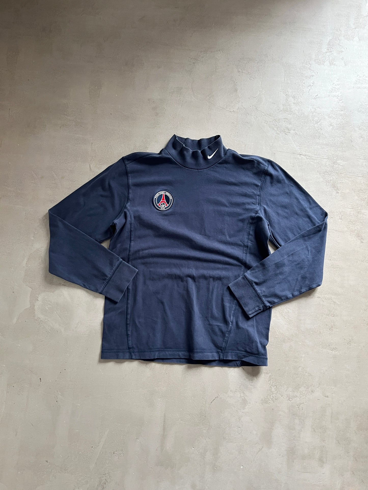 NAVY PSG NIKE LONGSLEEVE - 2000S - S