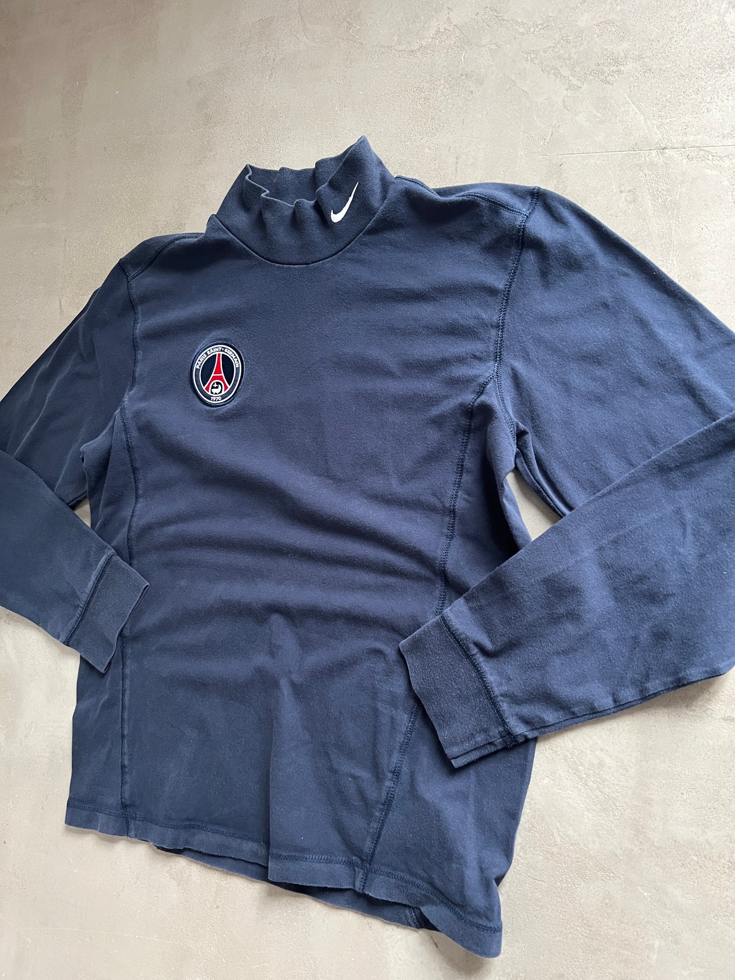 NAVY PSG NIKE LONGSLEEVE - 2000S - S