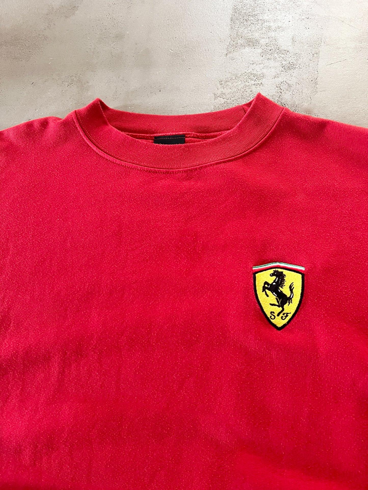 RED FERRARI SWEATER - 1999 - L/XL