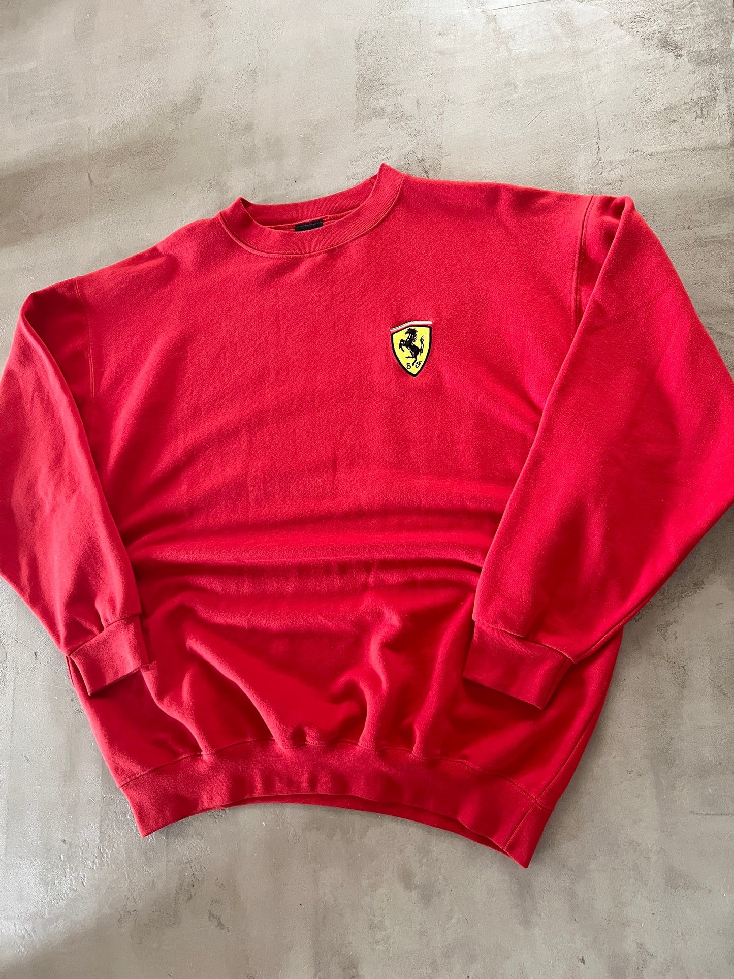 RED FERRARI SWEATER - 1999 - L/XL