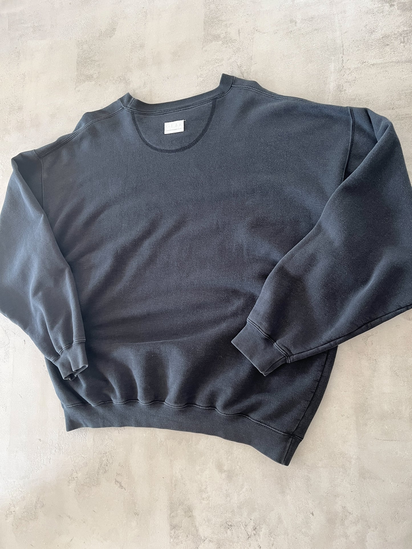 BLACK MERCEDES BENZ RACING SWEATER - 1990S - XL
