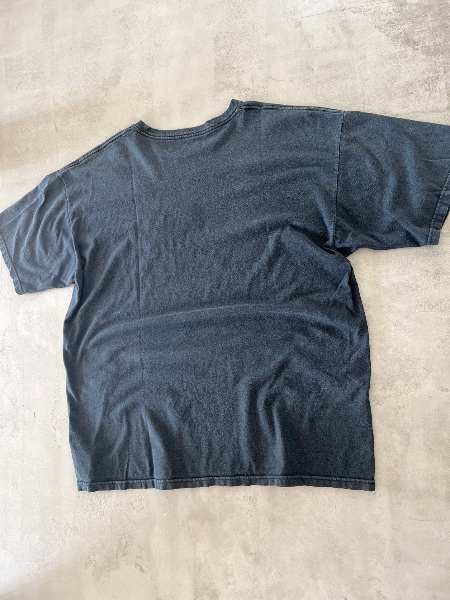FADED BLACK US OPEN TENNIS TEE - 2000S - XL